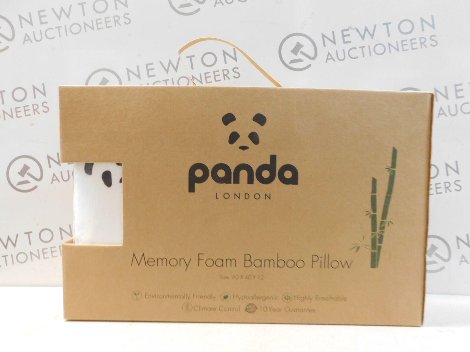 1 BOXED BAMBOO SOFT MEMORY FOAM PANDA PILLOW RRP Â£44.99