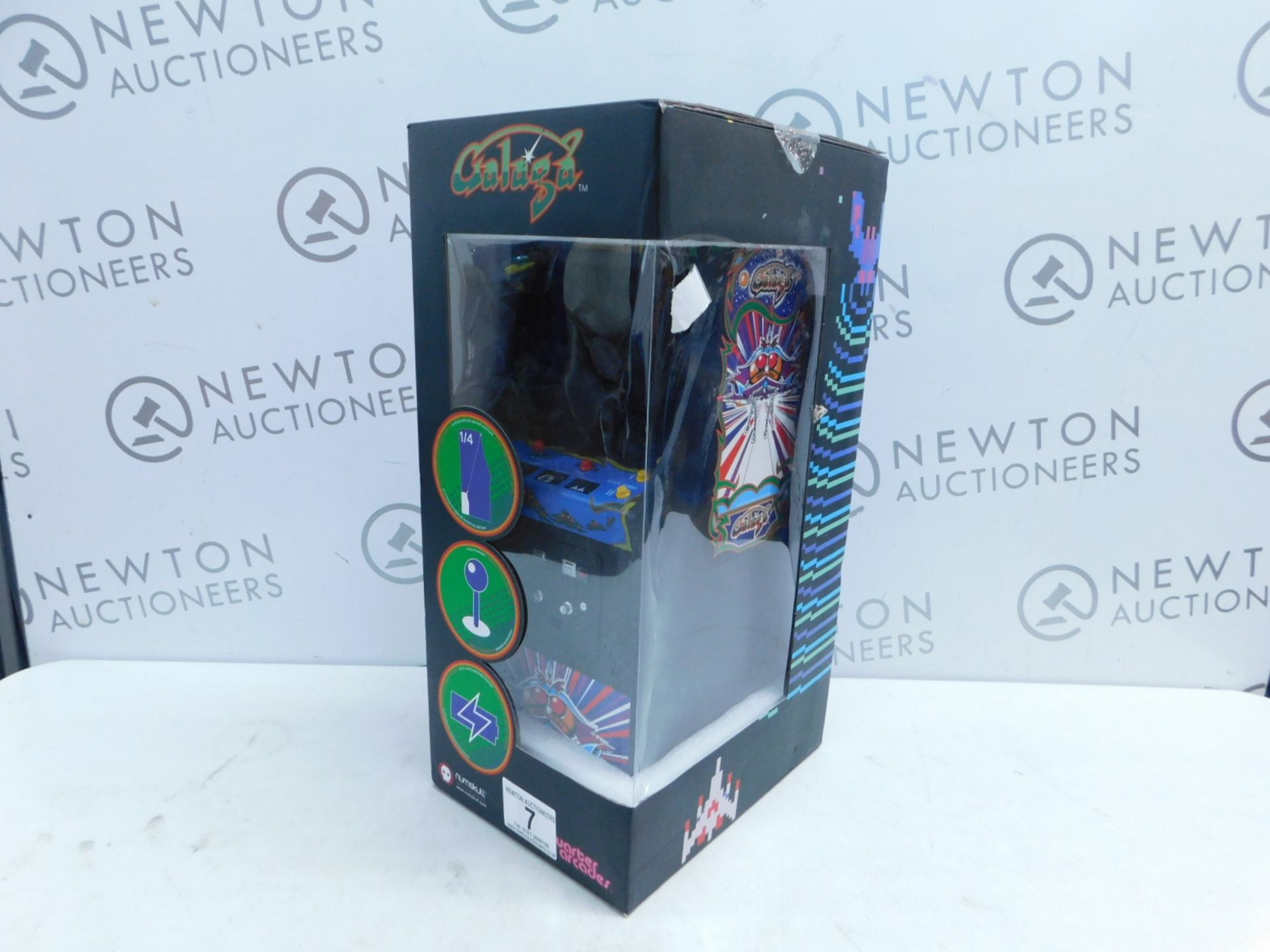 1 BOXED GALAGA NUMSKULL QUARTER ARCADES GAMING MACHINE RRP Â£149.99