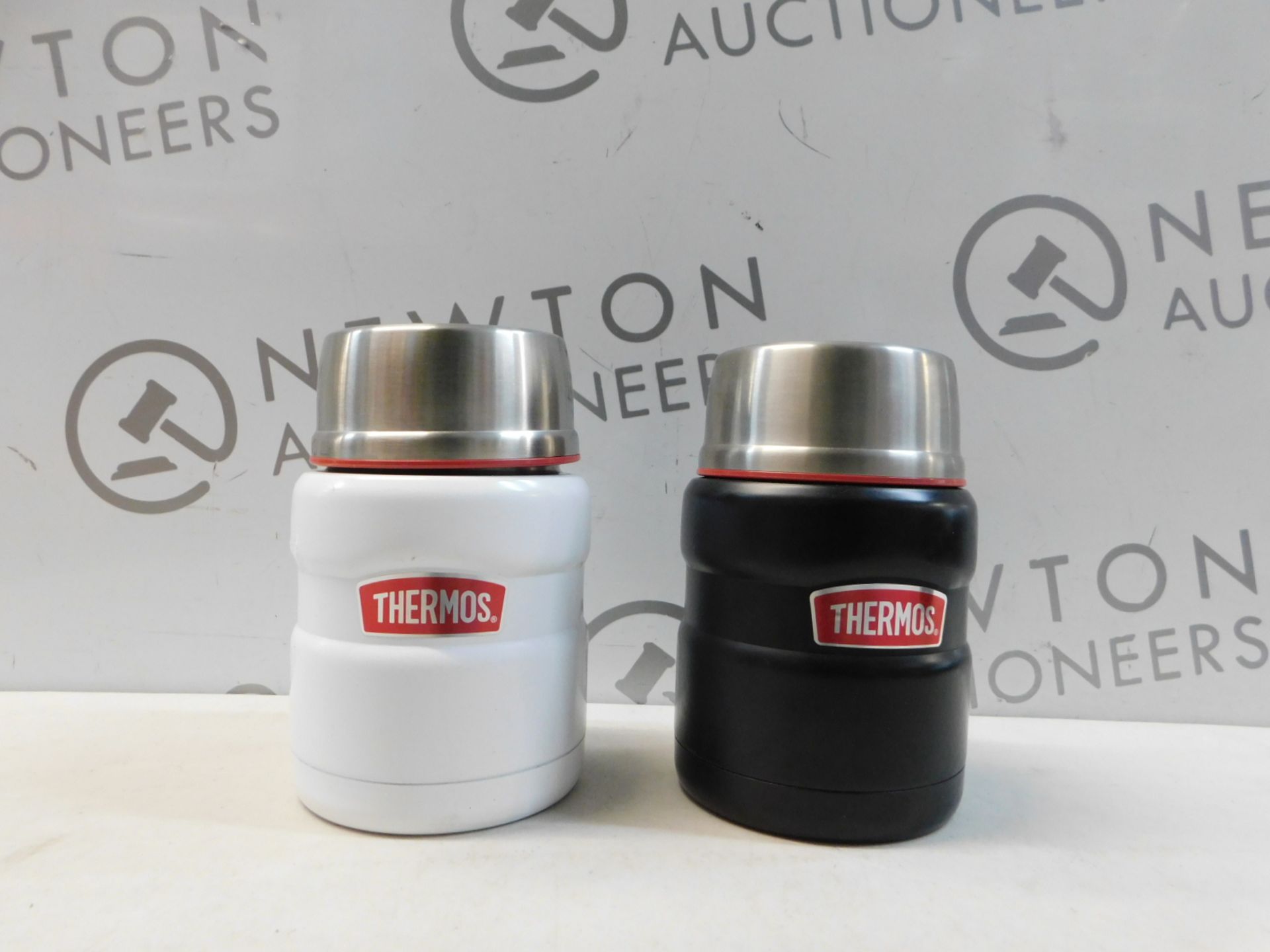 1 SET OF 2 THERMOS VACUUM INSULATED 470ML FOOD CAN RRP Â£39.99