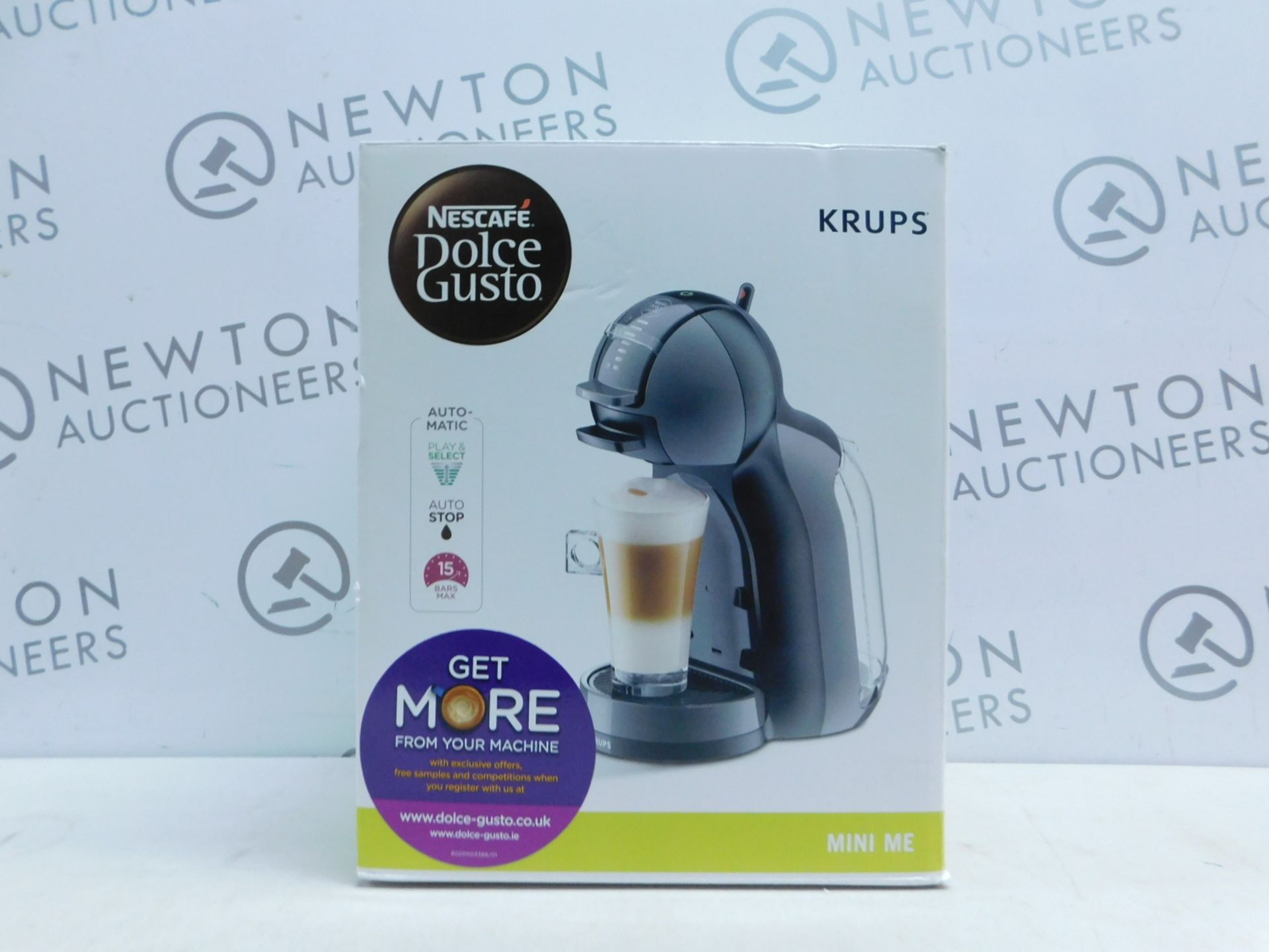 1 BOXED NESCAFE DOLCE GUSTO MINI ME AUTOMATIC COFFEE POD MACHINE BY KRUPS RRP Â£114.99