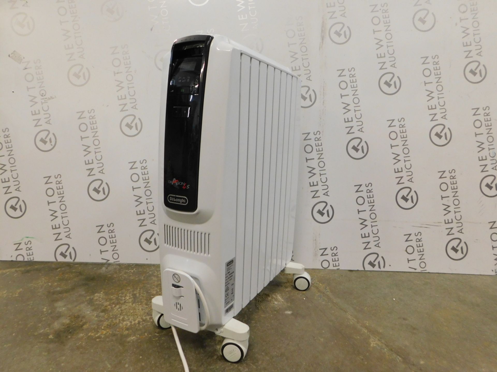 1 DELONGHI DRAGON 4s ELECTRIC OIL FILLED RADIATOR RRP Â£149.99