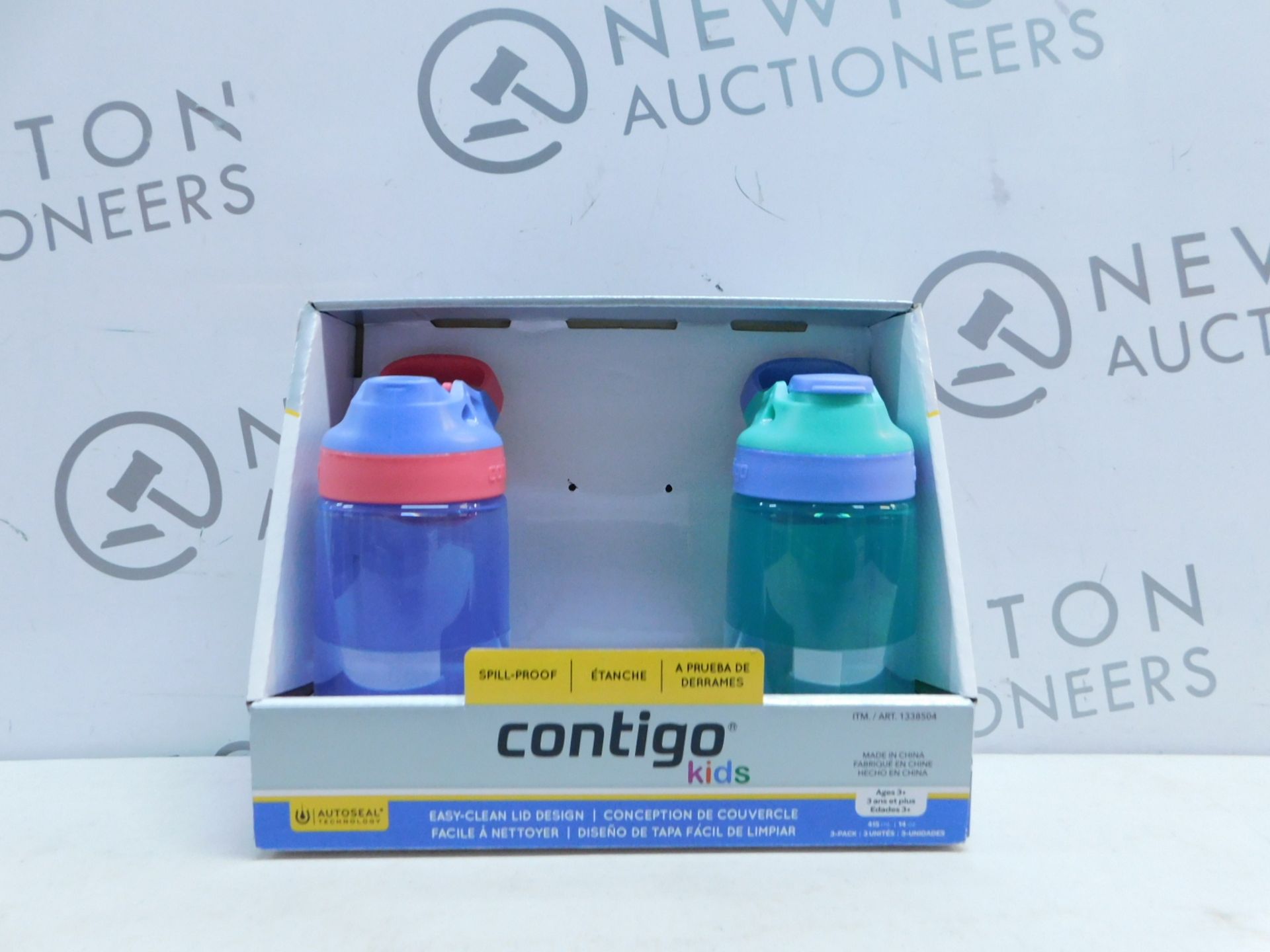 1 BOXED SET OF 2 AVEX KIDS CONTIGO DRINKS BOTTLES RRP Â£24.99