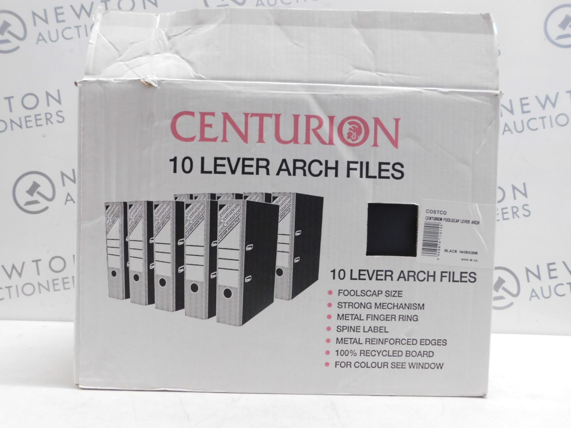 1 BOXED SET OF 10 (APPROX) CENTURION LEVER ARCH FILES RRP Â£32.99