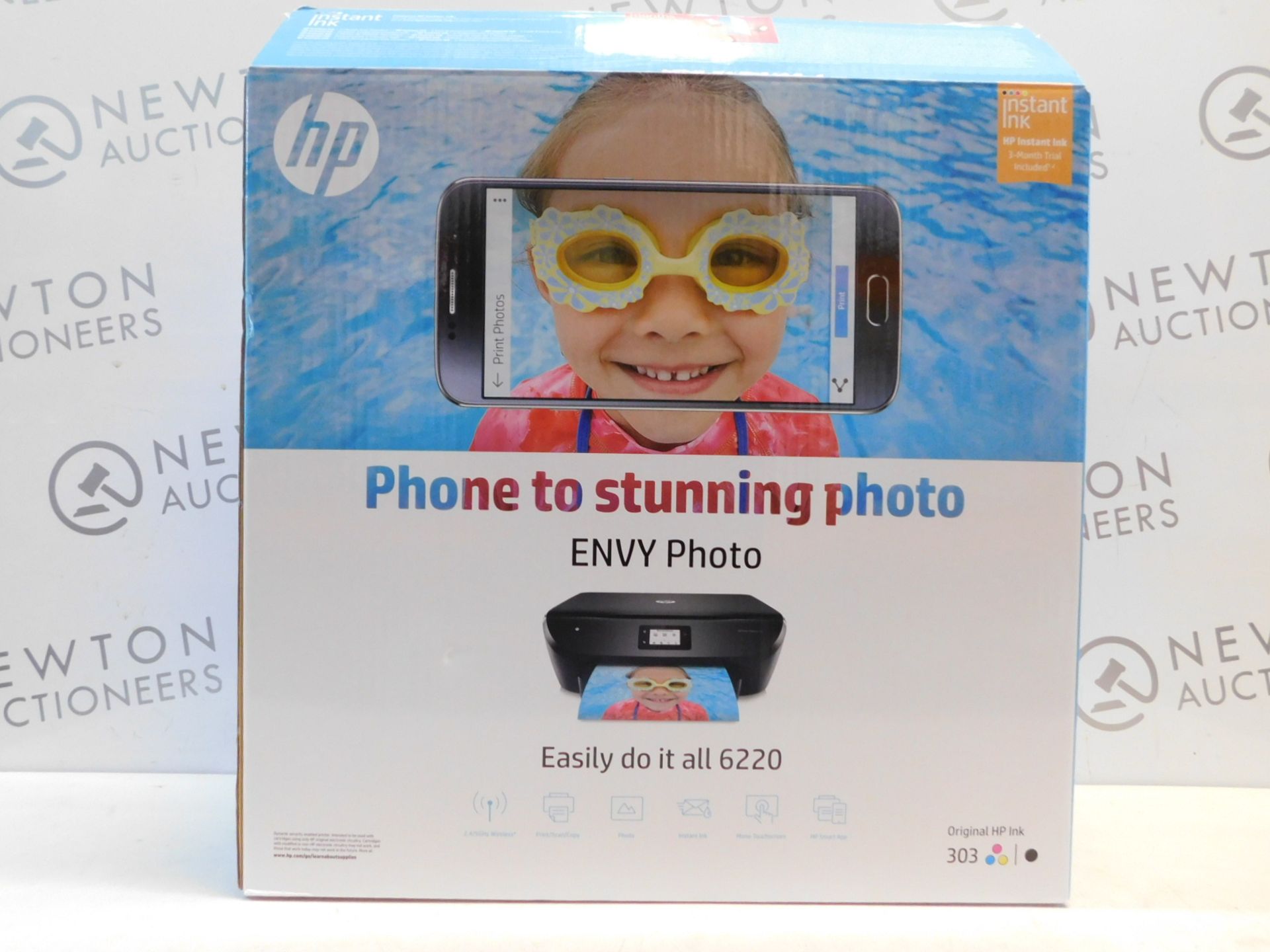 1 BOXED HP ENVY PHOTO 6220 ALL IN ONE PRINTER RRP Â£89.99