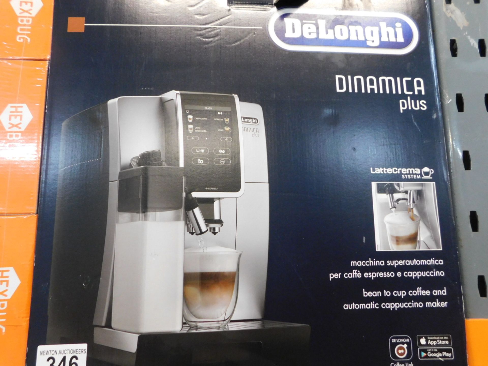 1 BOXED DELONGHI DINAMICA PLUS ECAM370.95.T BEAN TO CUP COFFEE MACHINE RRP Â£1199