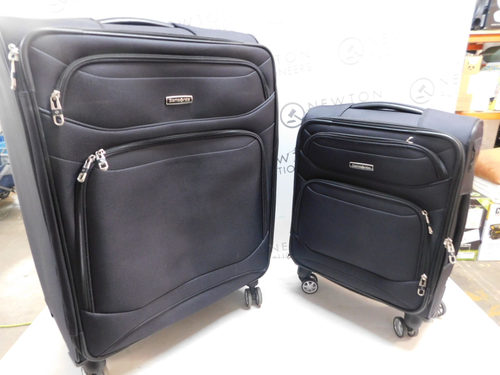 1 SAMSONITE EXPLORE ECO 2-PIECE SOFTSIDE SPINNER LUGGAGE SET RRP Â£229.99