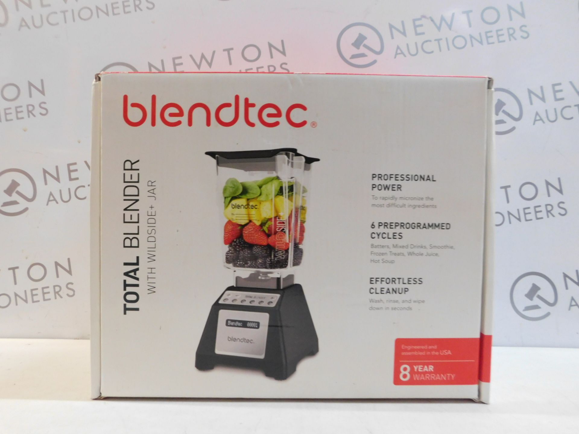 1 BOXED BLENDTEC TOTAL BLENDER CLASSIC + WILDSLIDE JAR RRP Â£499