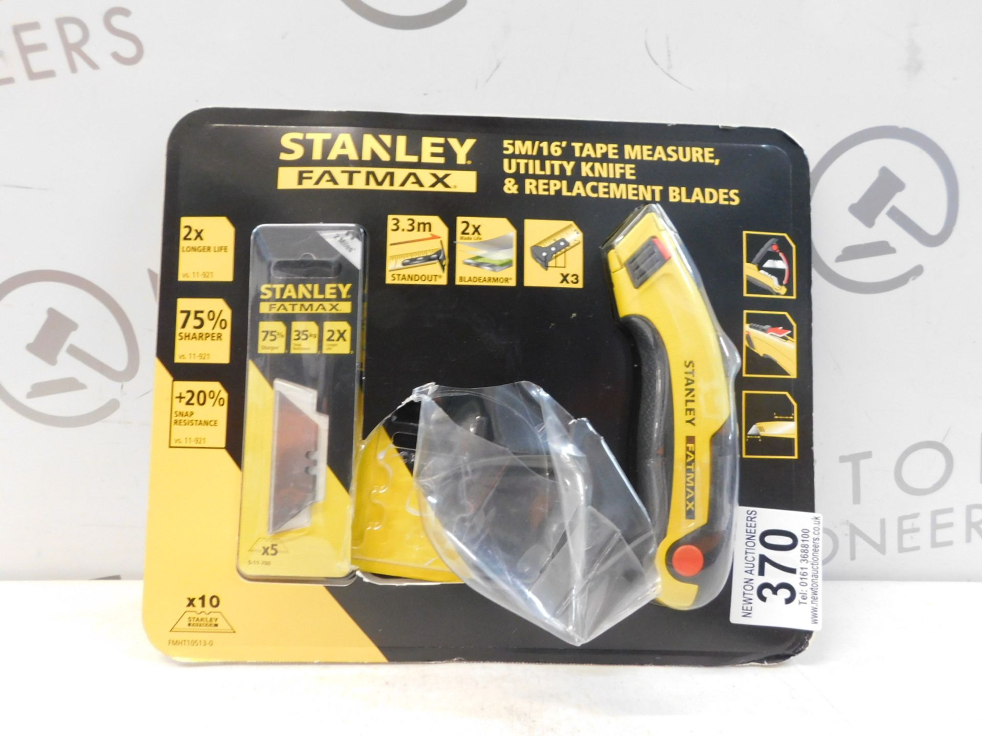 1 PACK OF STANLEY FATMAX UTILITY KNIFE & REPLACEMENT BLADES RRP Â£29.99