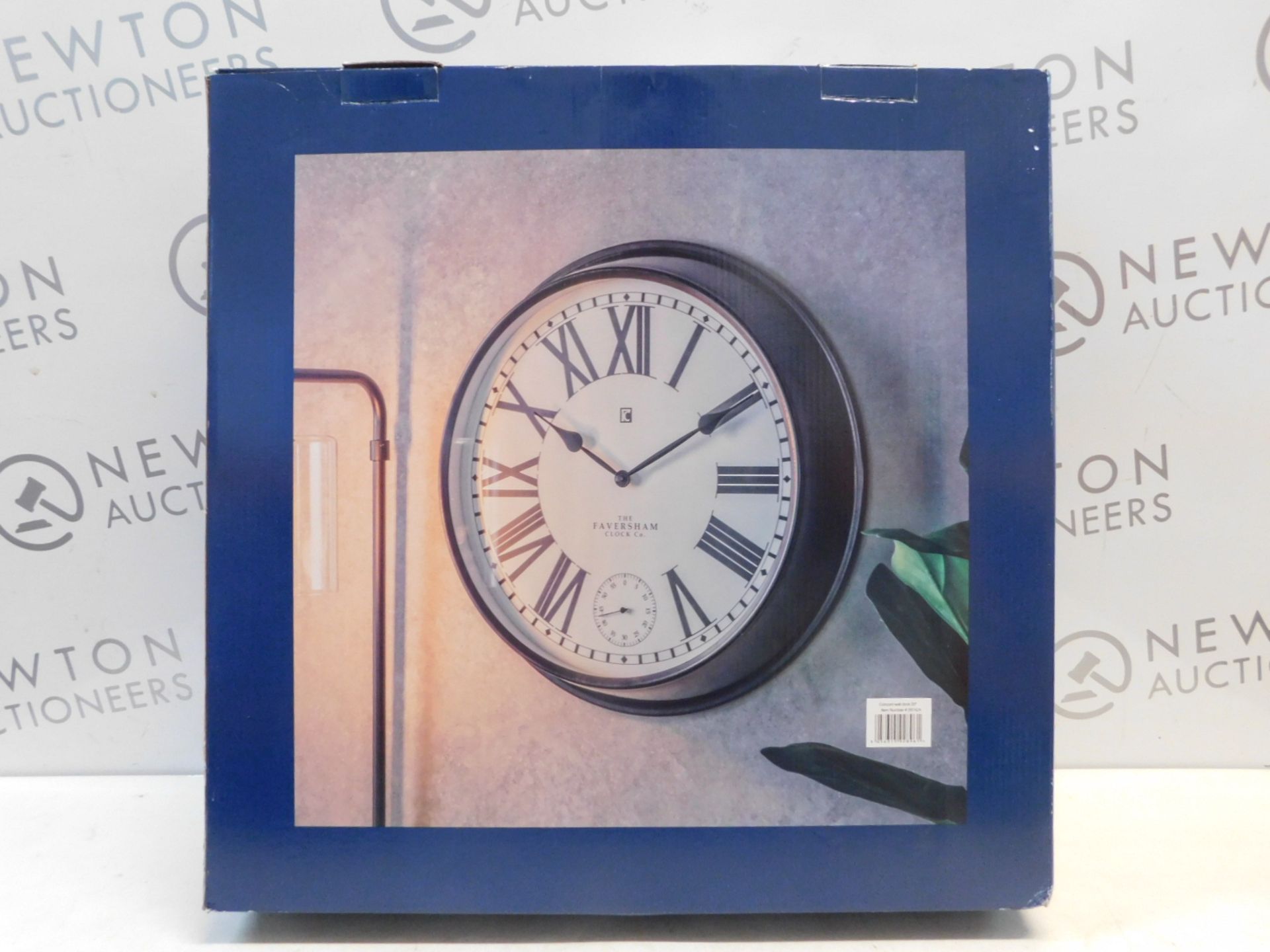 1 BOXED GALLERY DIRECT CONCORD CLOCK W52CM X D9CM X H52CM RRP Â£89.99