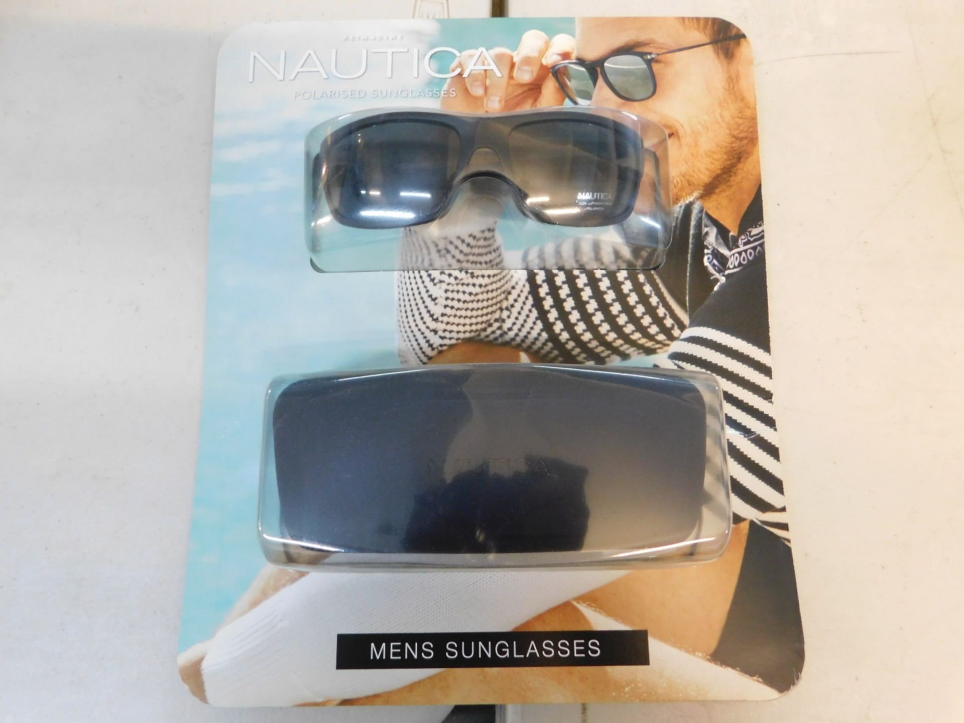 1 BRAND NEW PACK OF NAUTICA GENTS SUNGLASSES WITH CARRY CASE RRP Â£99