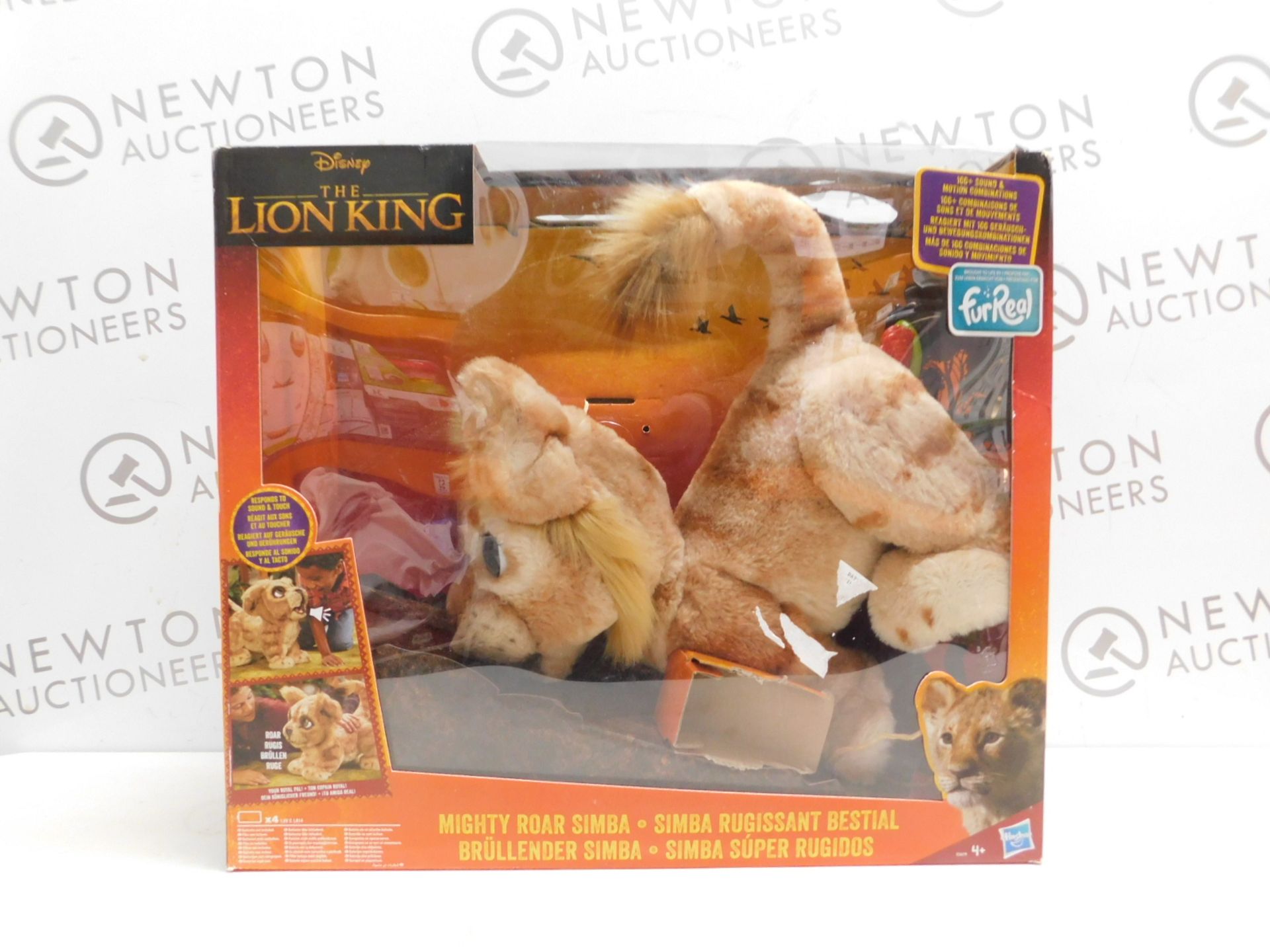 1 BOXED FURREAL DISNEY THE LION KING MIGHTY ROAR SIMBA RRP Â£119.99