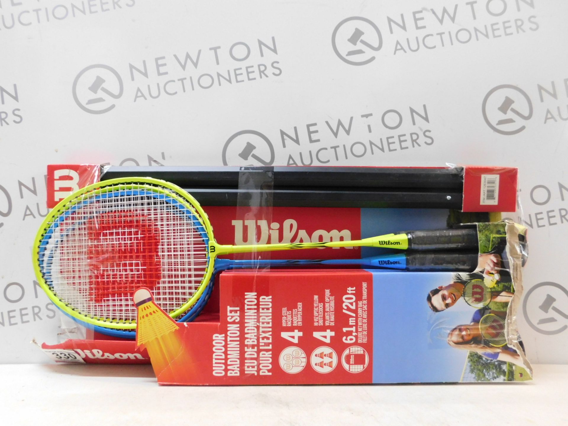 1 BOXED WILSON 4 PERSON BADMINTON SET RRP Â£44.99