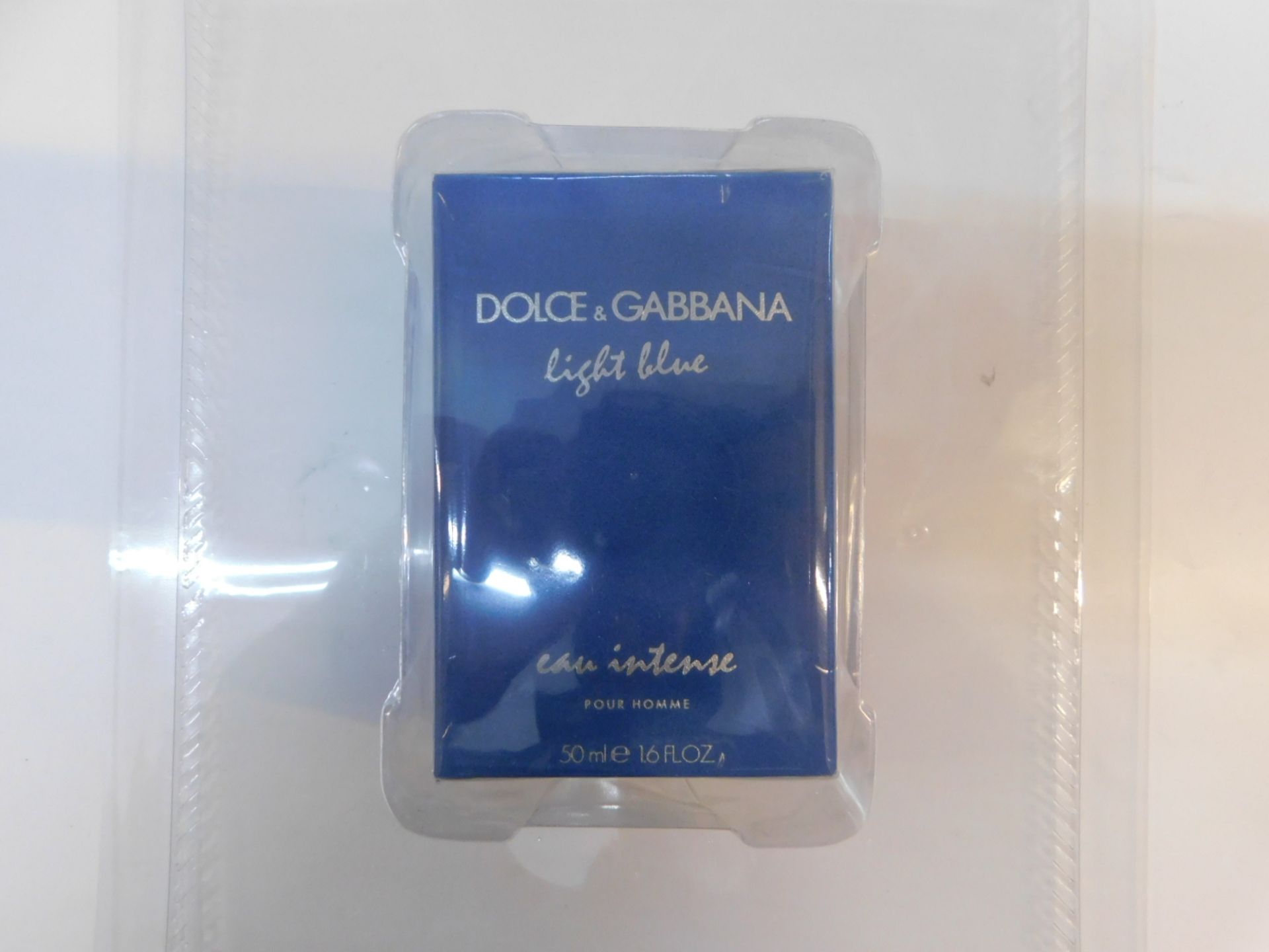 1 BRAND NEW SEALED BOXED DOLCE & GABBANA LIGHT BLUE INTENSE EAU DE PARFUM FOR MEN 50ML RRP Â£64.99