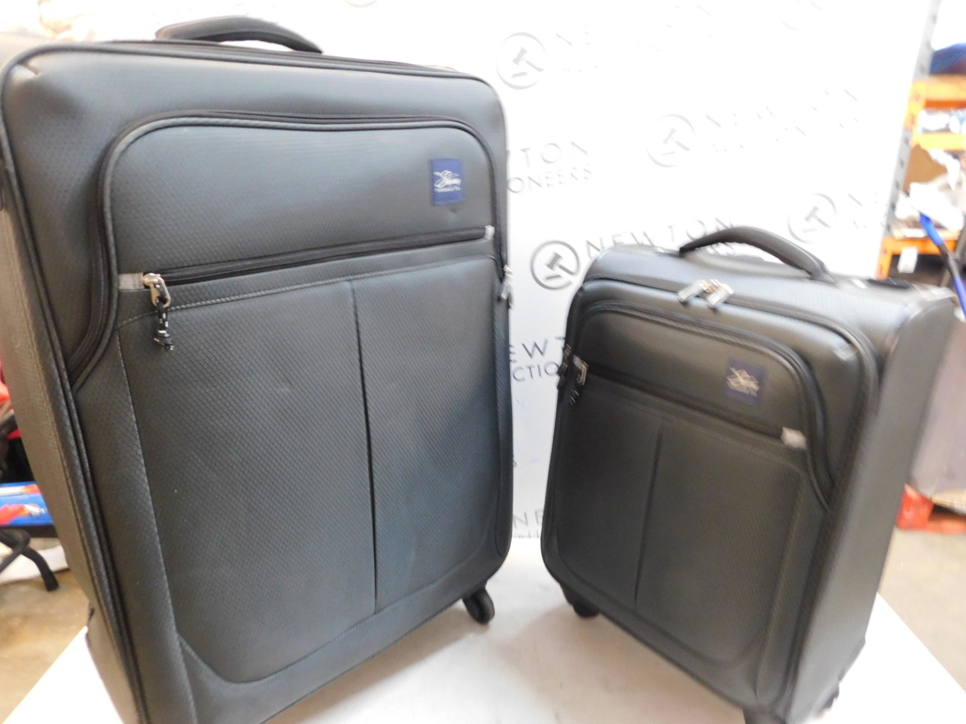 1 SKYWAY CO RICARDO OLYMPIC 2-PIECE SOFTSIDE SUITCASE SET RRP Â£199