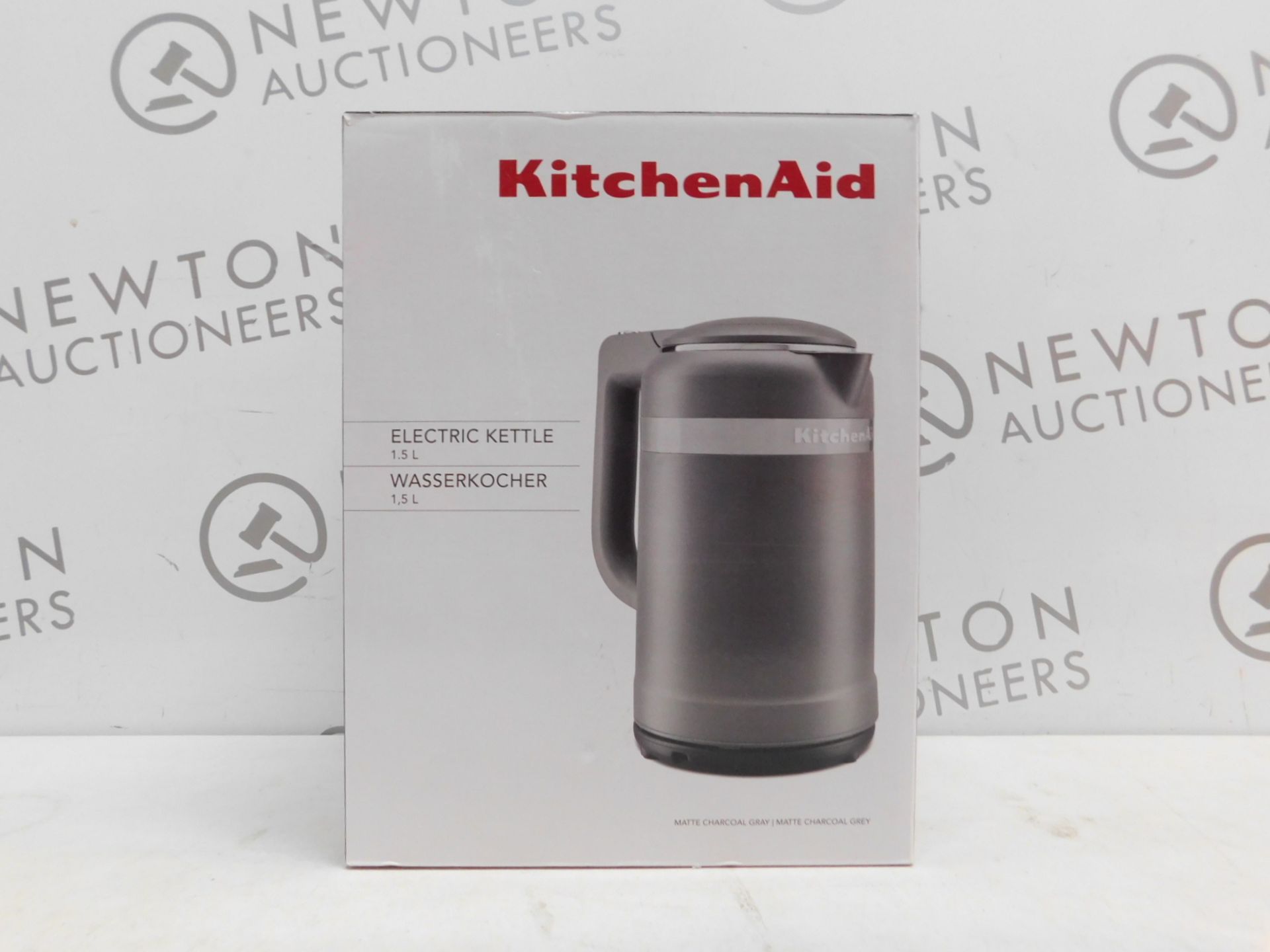 1 BOXED KITCHENAID MATT BLACK 1.5L KETTLE RRP Â£129.99 (WORKING, IN GOOD CONDITION)