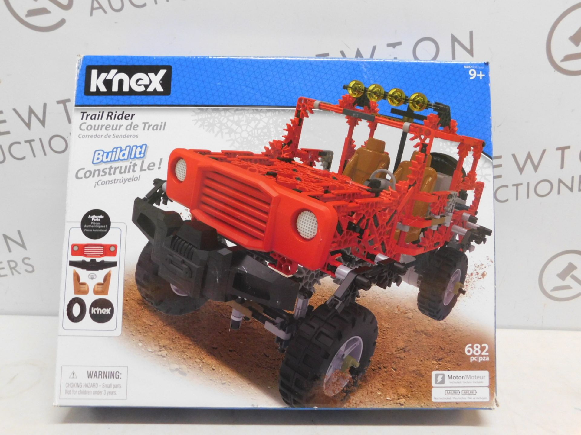 1 BOXED K'NEX 15222 TRAIL RIDER BUILDING SET RRP Â£49.99