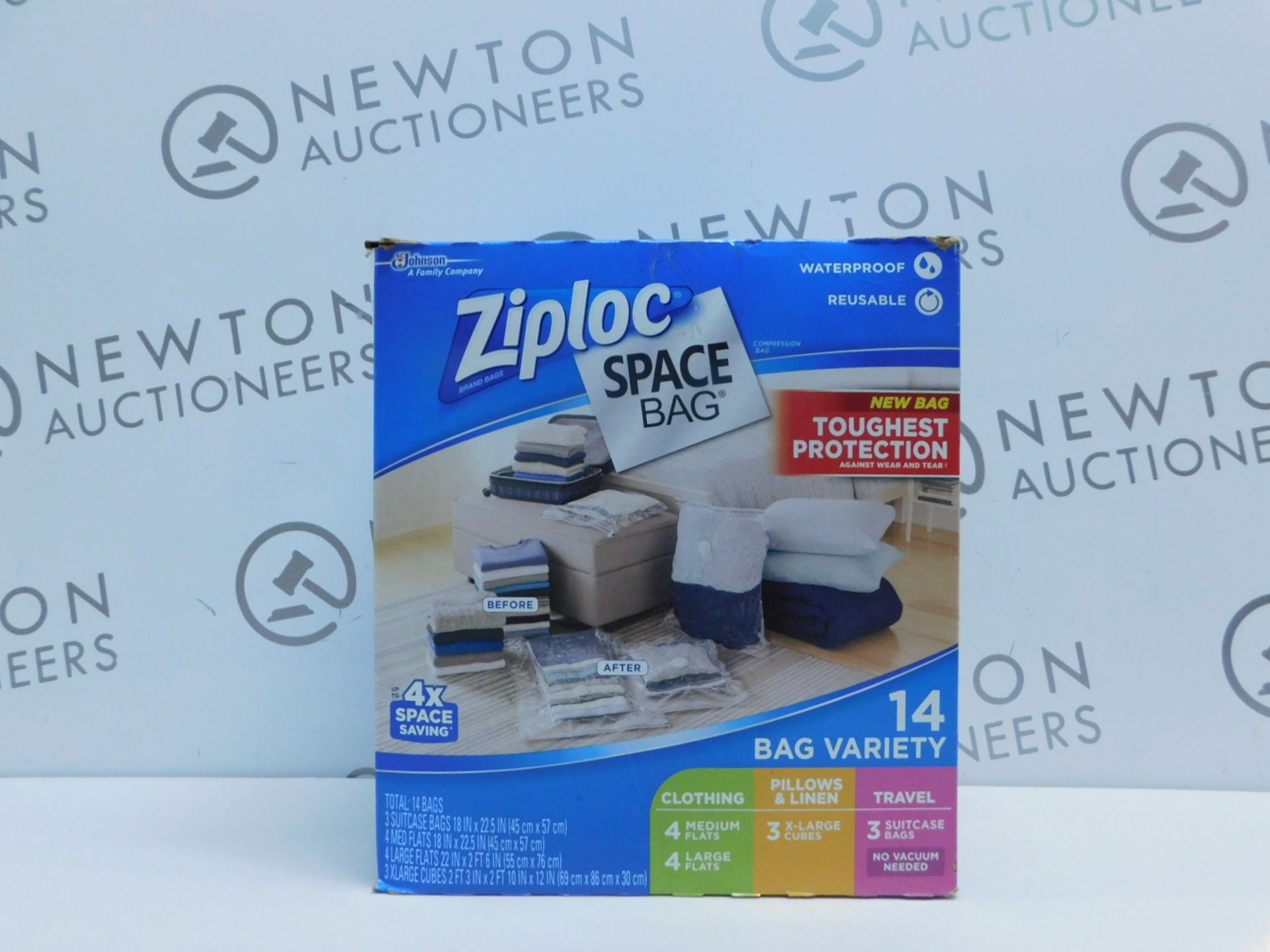 1 BOX OF ZIPLOC SPACE BAG VACCUM SEAL Â£29.99