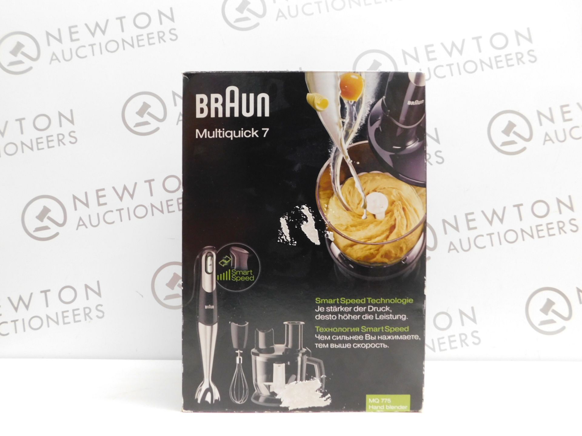 1 BOXED BRAUN MULTIQUICK 775 MIXER PATISSERIE WITH ACCESSORIES RRP Â£112.99