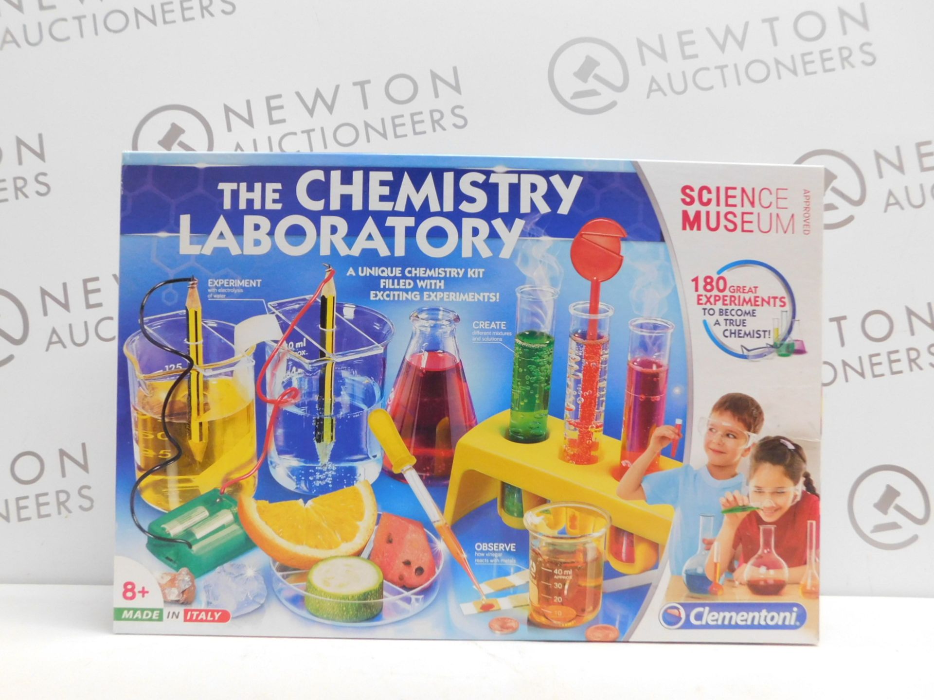 1 BOXED CLEMENTONI CHEMISTRY LABORATORY SCIENCE SET RRP Â£34.99