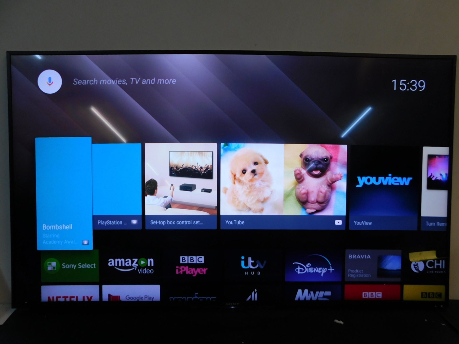 1 BOXED SONY 55" KD-55XD8599 4K ULTRA HD 3D LED SMART TV WITH REMOTE RRP Â£899 (WORKING, HAS A