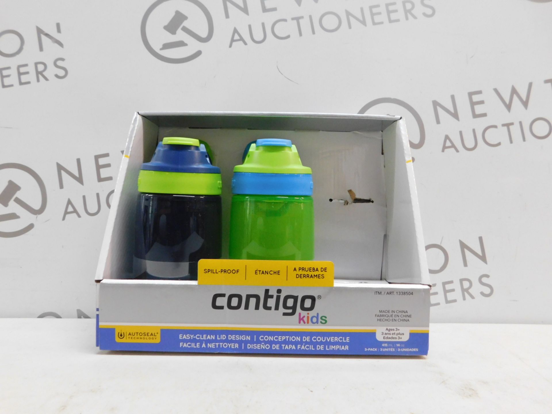 1 BOXED SET OF 2 AVEX KIDS CONTIGO DRINKS BOTTLES RRP Â£24.99