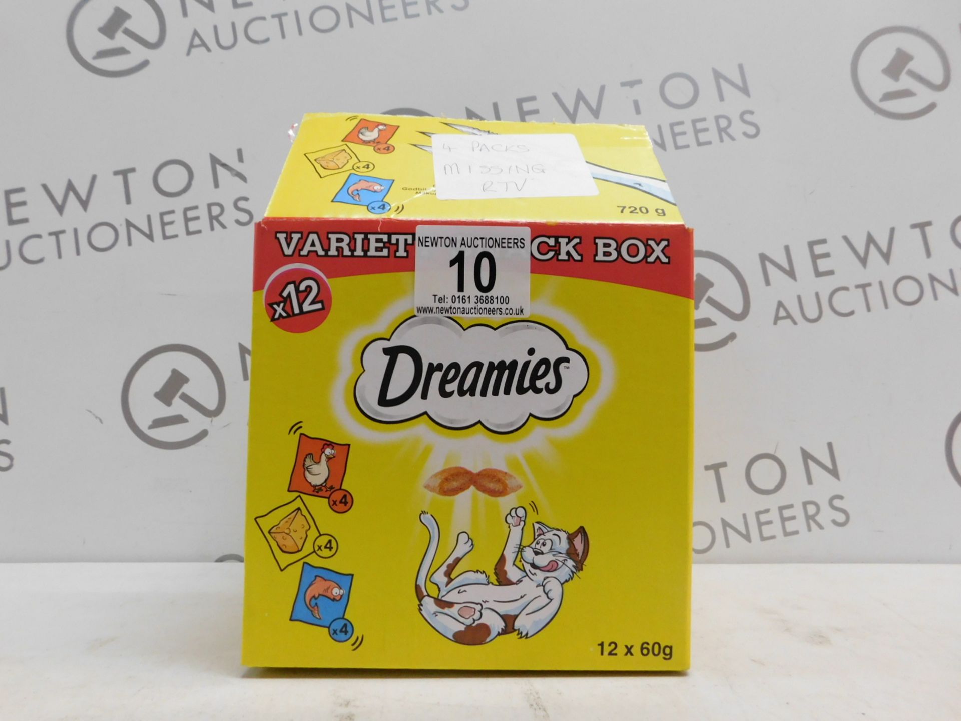 1 BOXED DREAMIES VARIETY CAT TREATS RRP Â£19.99