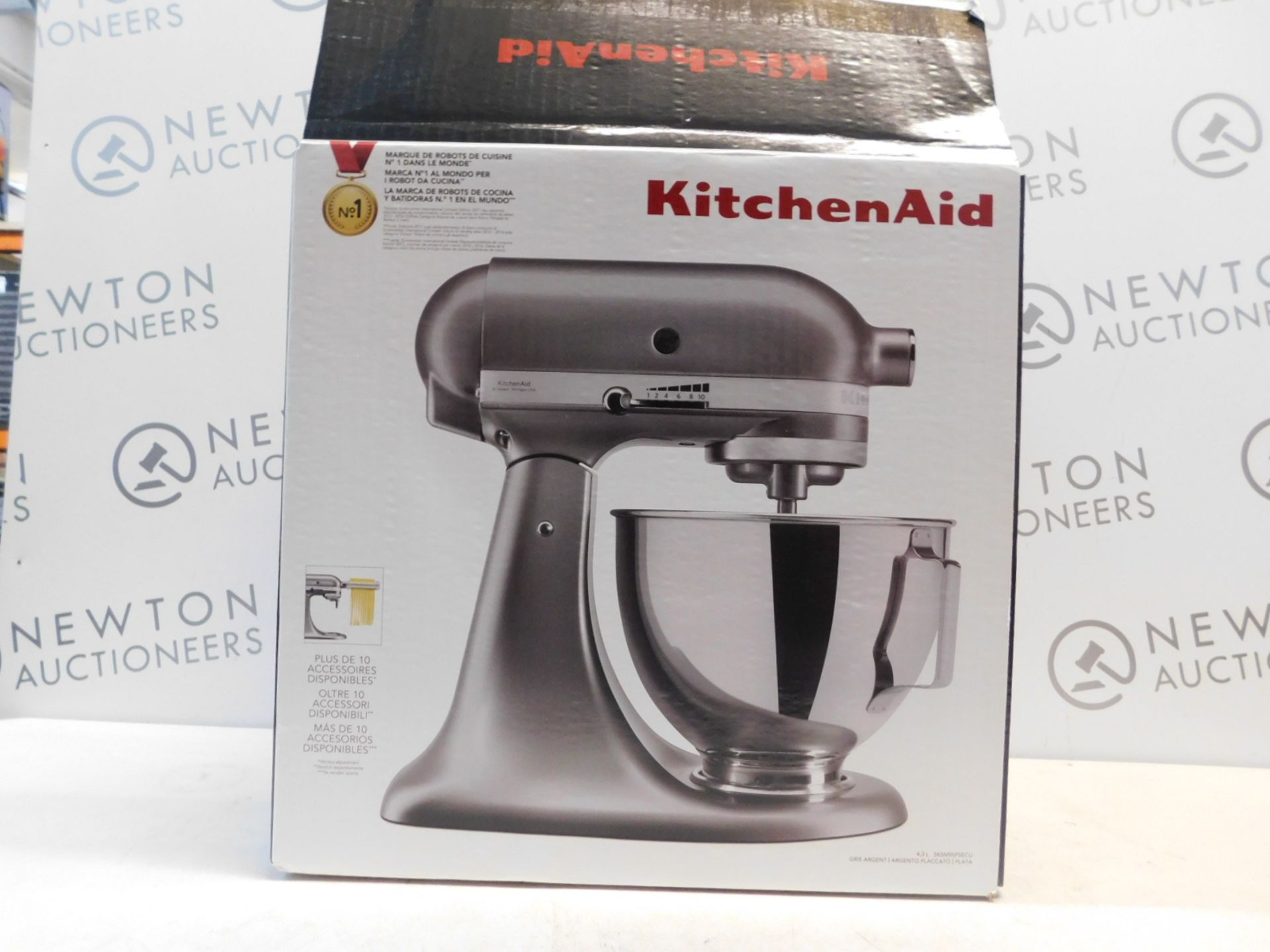 1 BOXED KITCHENAID 4.3L ELECTRIC MUTI-FUNCTION STAND MIXER WITH ACCESSORIES RRP Â£499