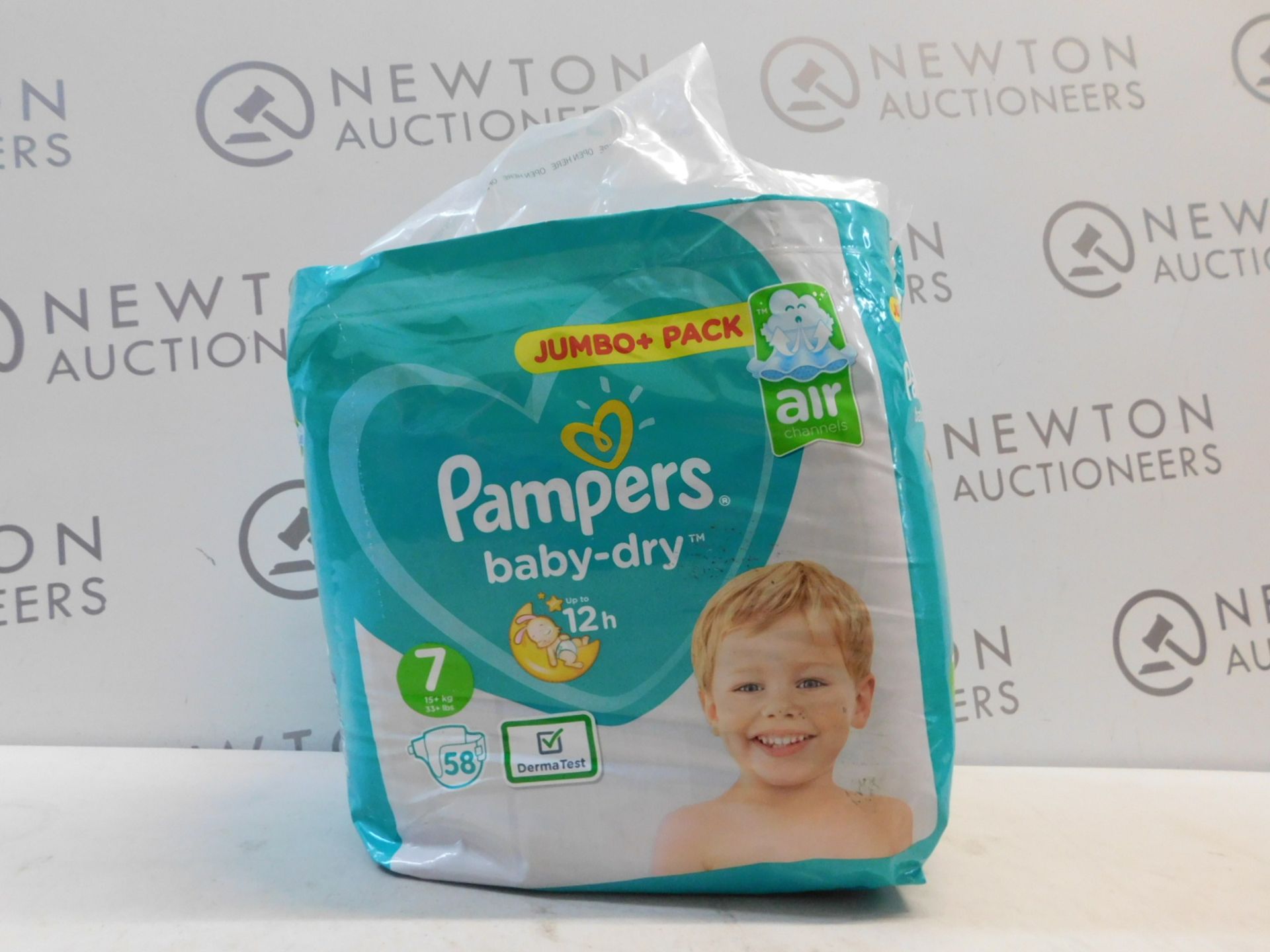 1 PACK OF PAMPERS SIZE 7 58 PREMIUM NAPPIES RRP Â£12.99