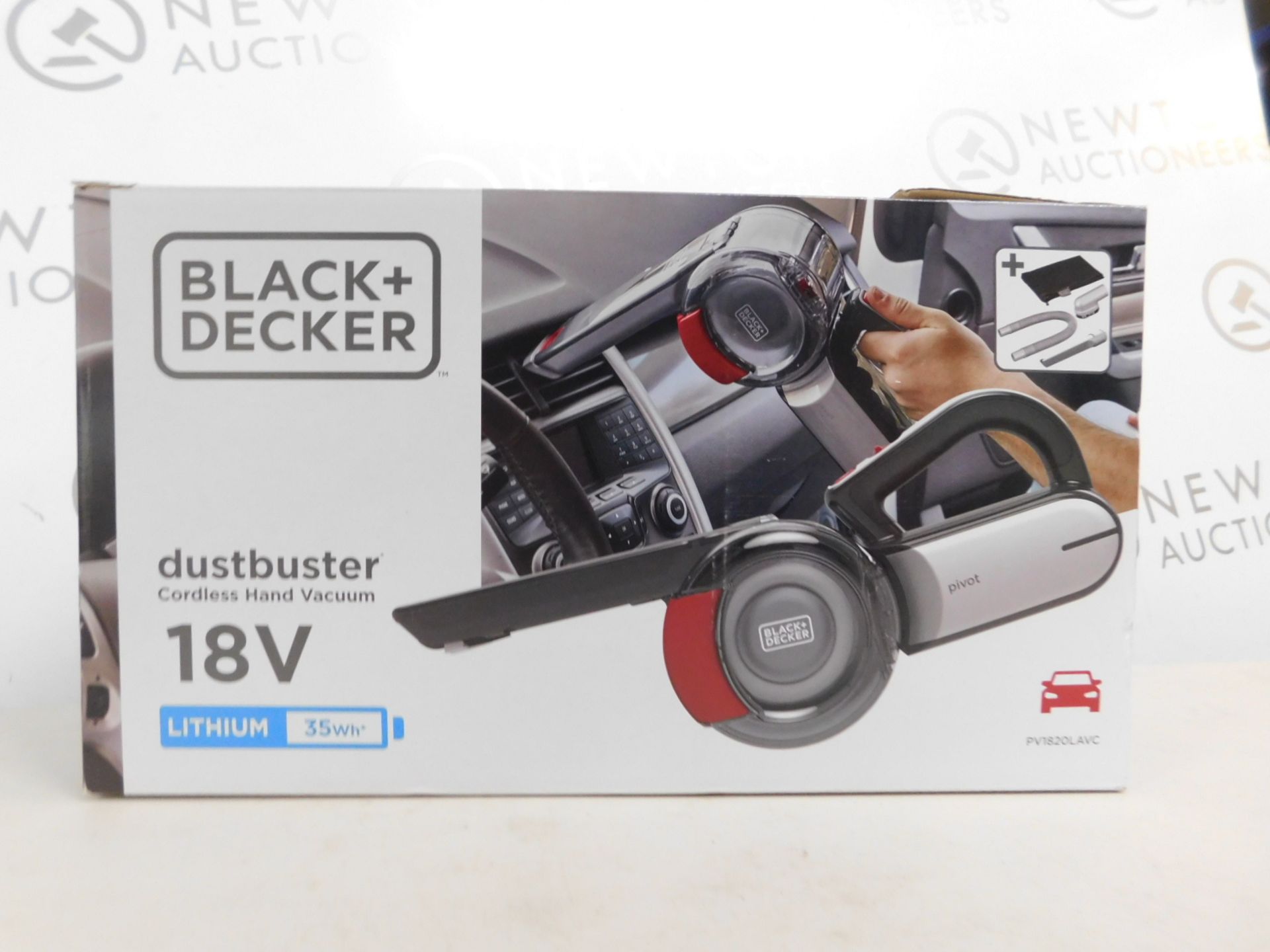 1 BOXED BLACK & DECKER DUSTBUSTER PIVOT PV1820L HANDHELD VACUUM RRP Â£89.99