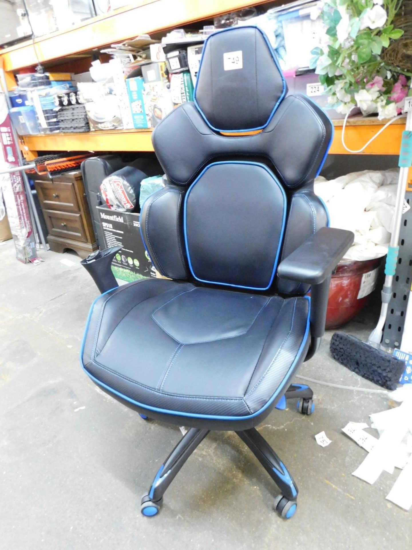 1 TRUE INNOVATIONS ADJUSTABLE DPS 3D ZONE INSIGHT LUMBAR GAMING CHAIR RRP Â£199