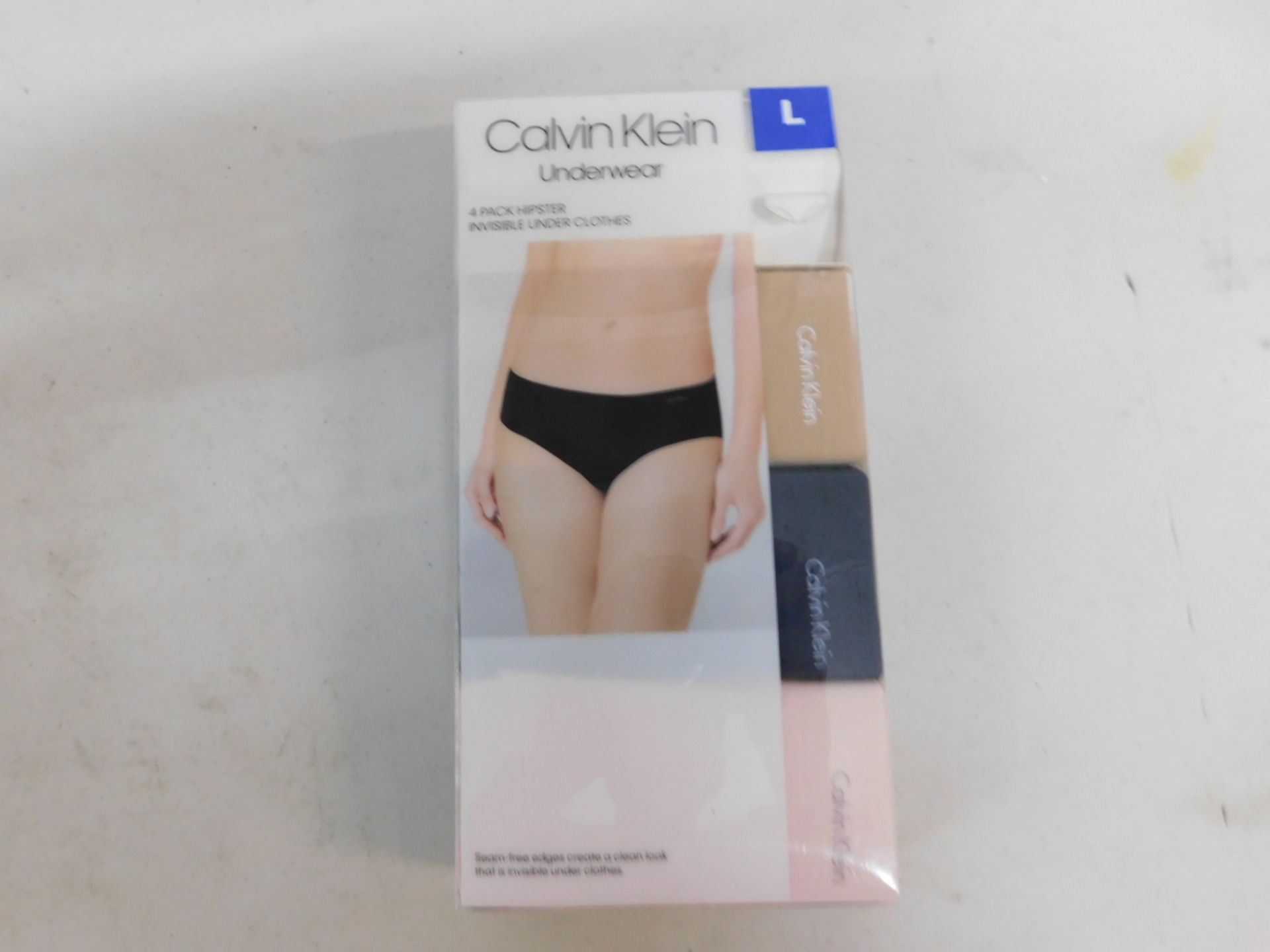 1 PACK OF 3 CALVIN KLEIN HIPSTER UNDERWEAR SIZE L RRP Â£34.99