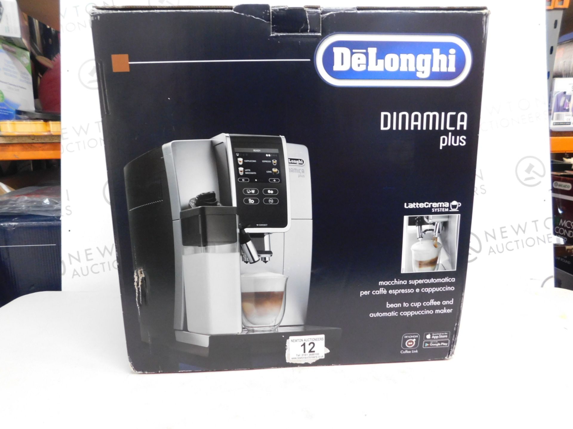 1 BOXED DELONGHI DINAMICA PLUS ECAM370.85.SB BEAN TO CUP COFFEE MACHINE RRP Â£999