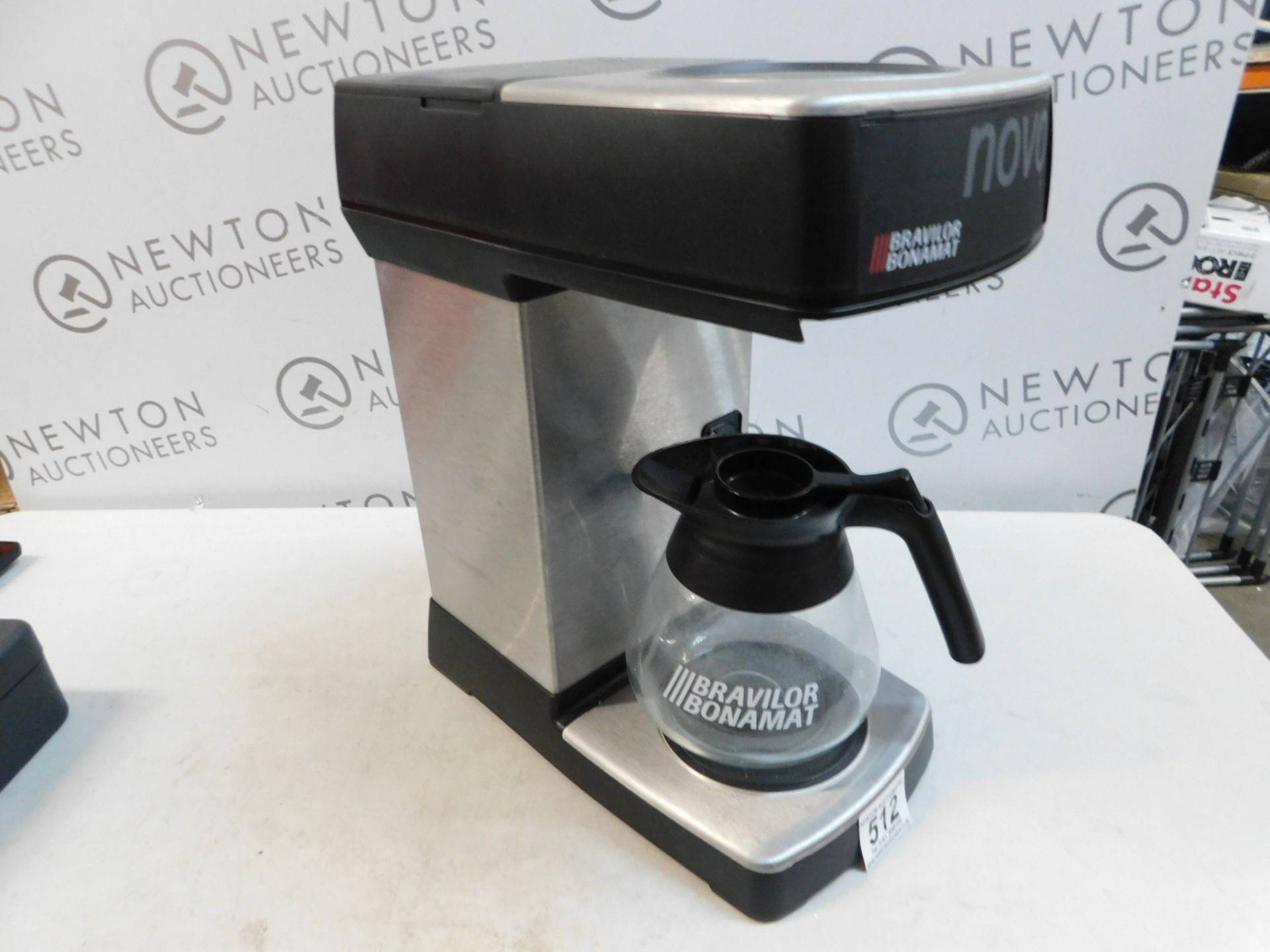 1 BRAVILOR BONAMAT NOVO COFFE MACHINE WITH JUG RRP Â£249.99
