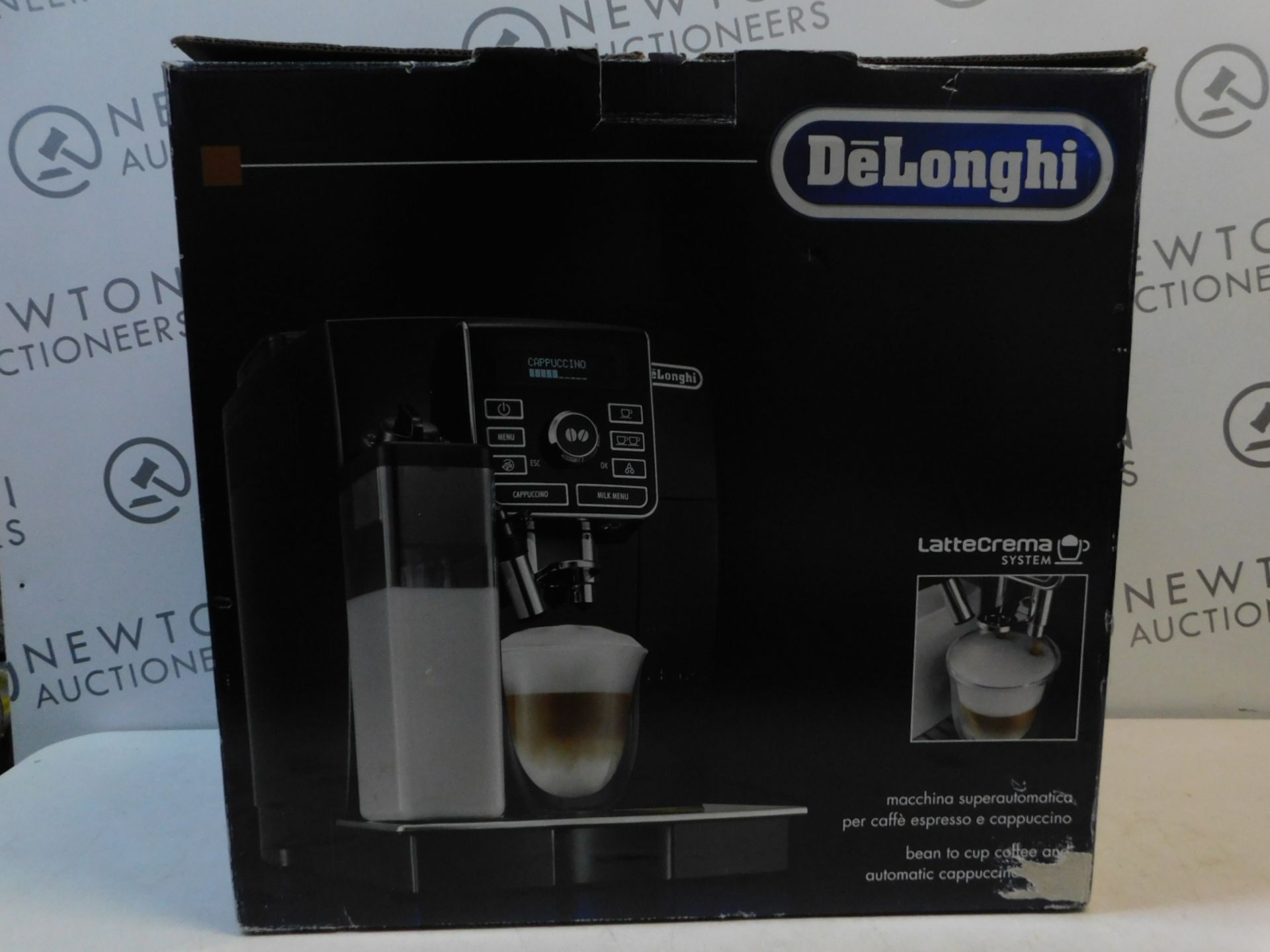 1 BOXED DELONGHI MAGNIFICA BEAN TO CUP COFFEE MACHINE ECAM25.462.B RRP Â£899