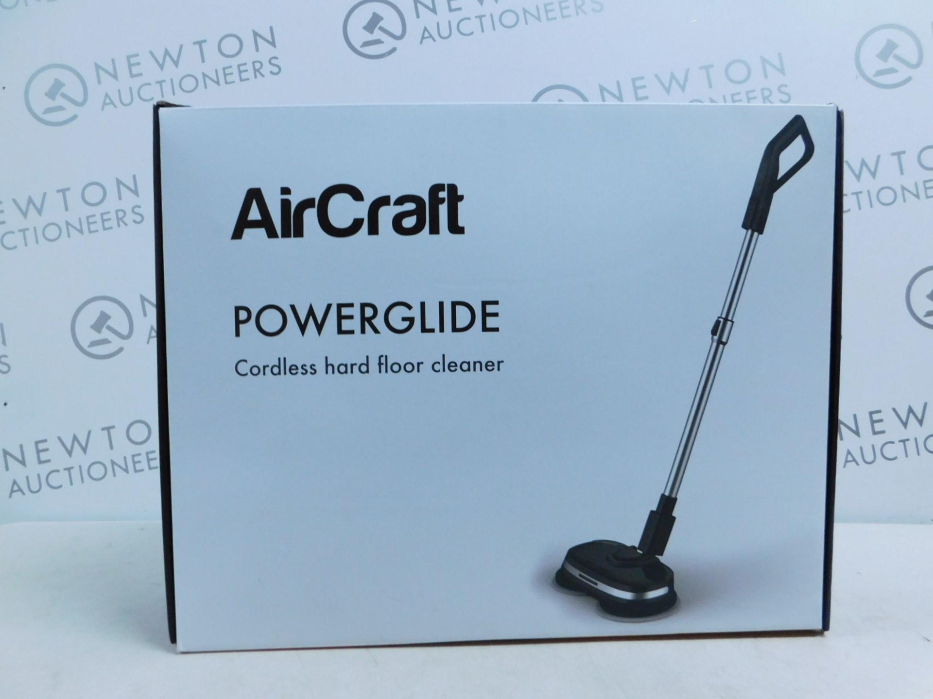 1 BOXED AIRCRAFT POWERGLIDE CORDLESS HARD FLOOR CLEANER & POLISHER RRP Â£199