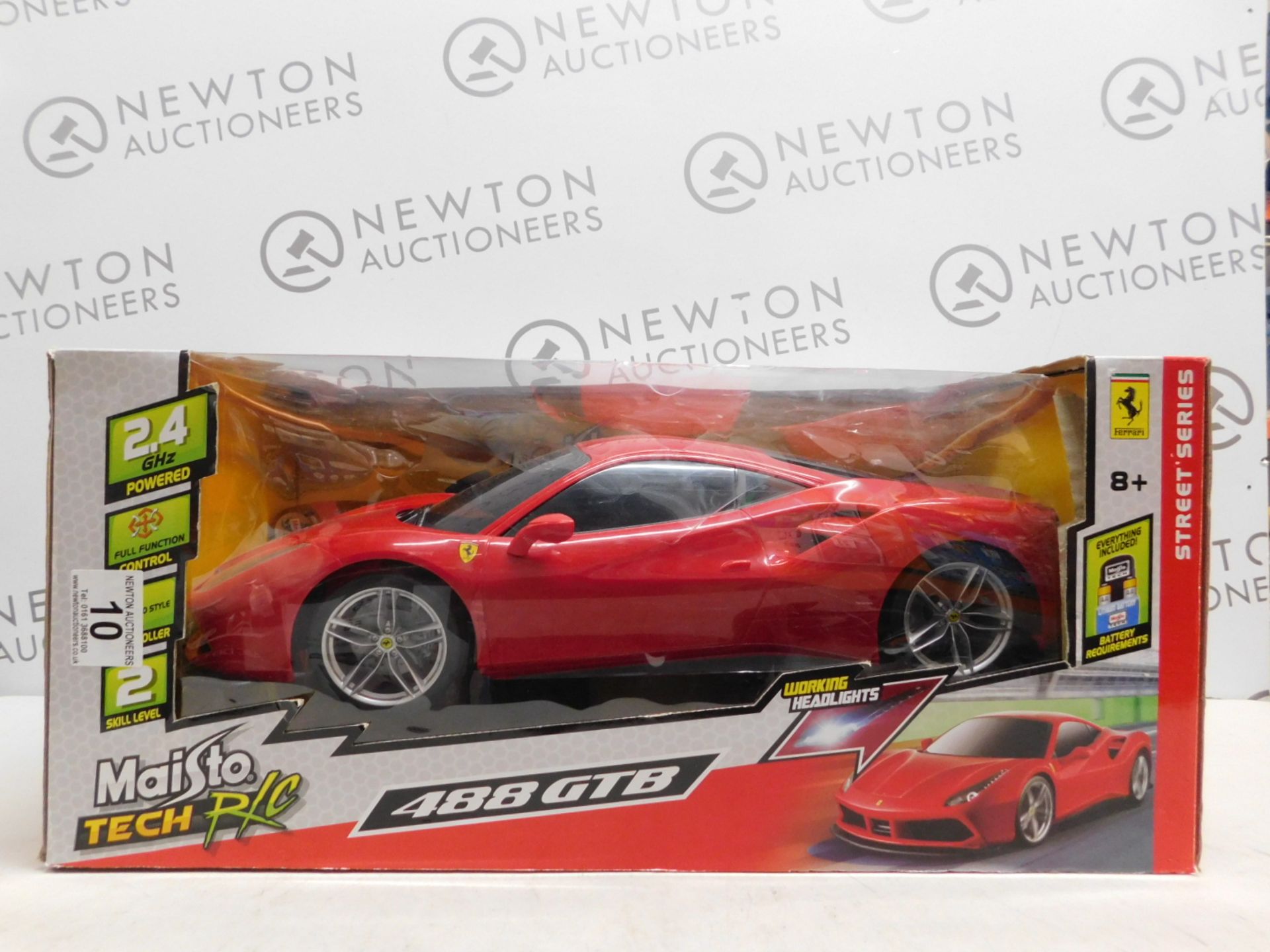 1 BOXED MAISTO TECH RC FERRARI 488TB RC CAR WITH REMOTE CONTROL RRP Â£89.99 - Image 2 of 2