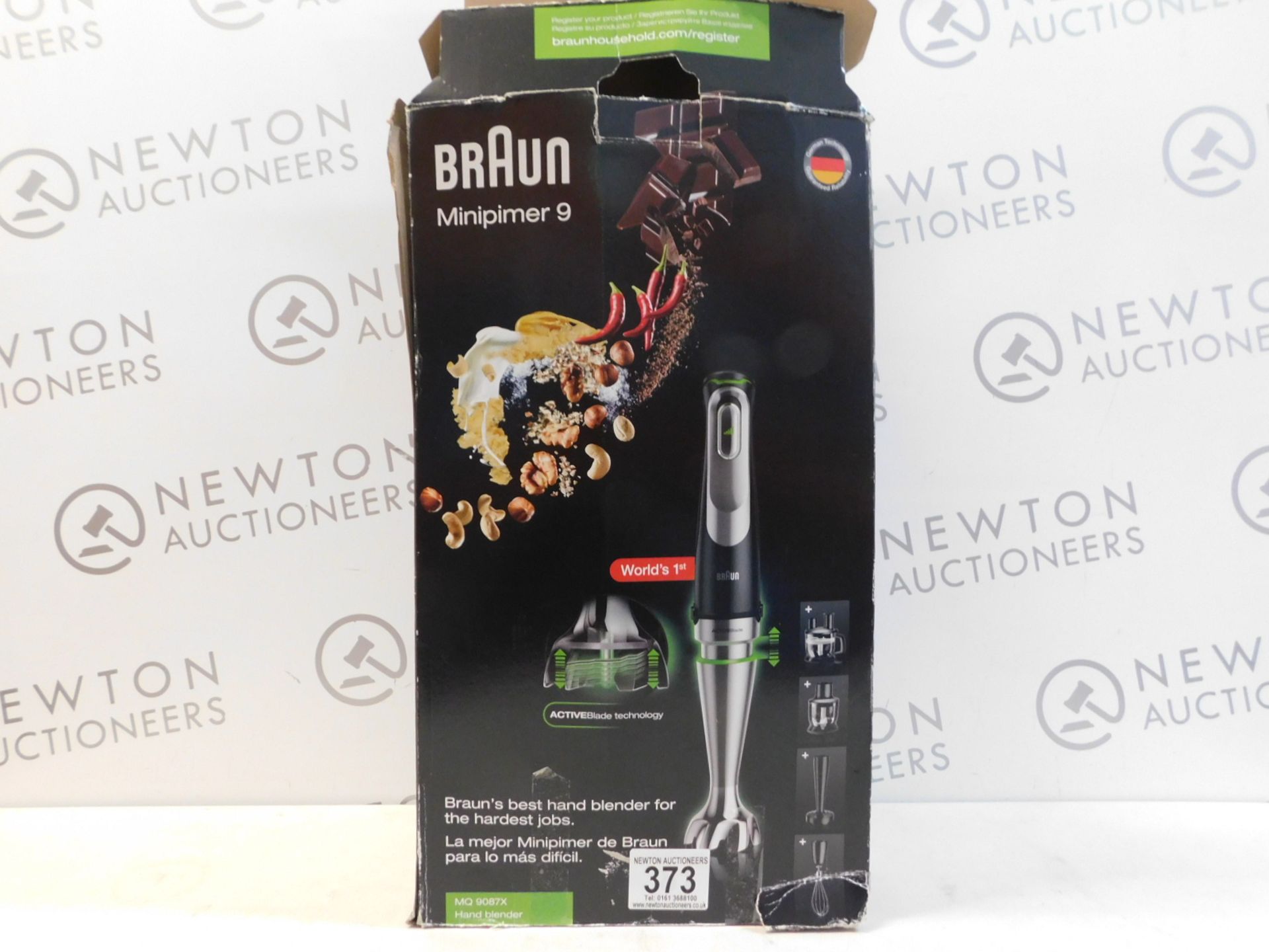 1 BOXED BRAUN MULTI-QUICK 9 MQ9087X HAND BLENDER WITH ACCESSORIES RRP Â£149.99 - Image 2 of 2