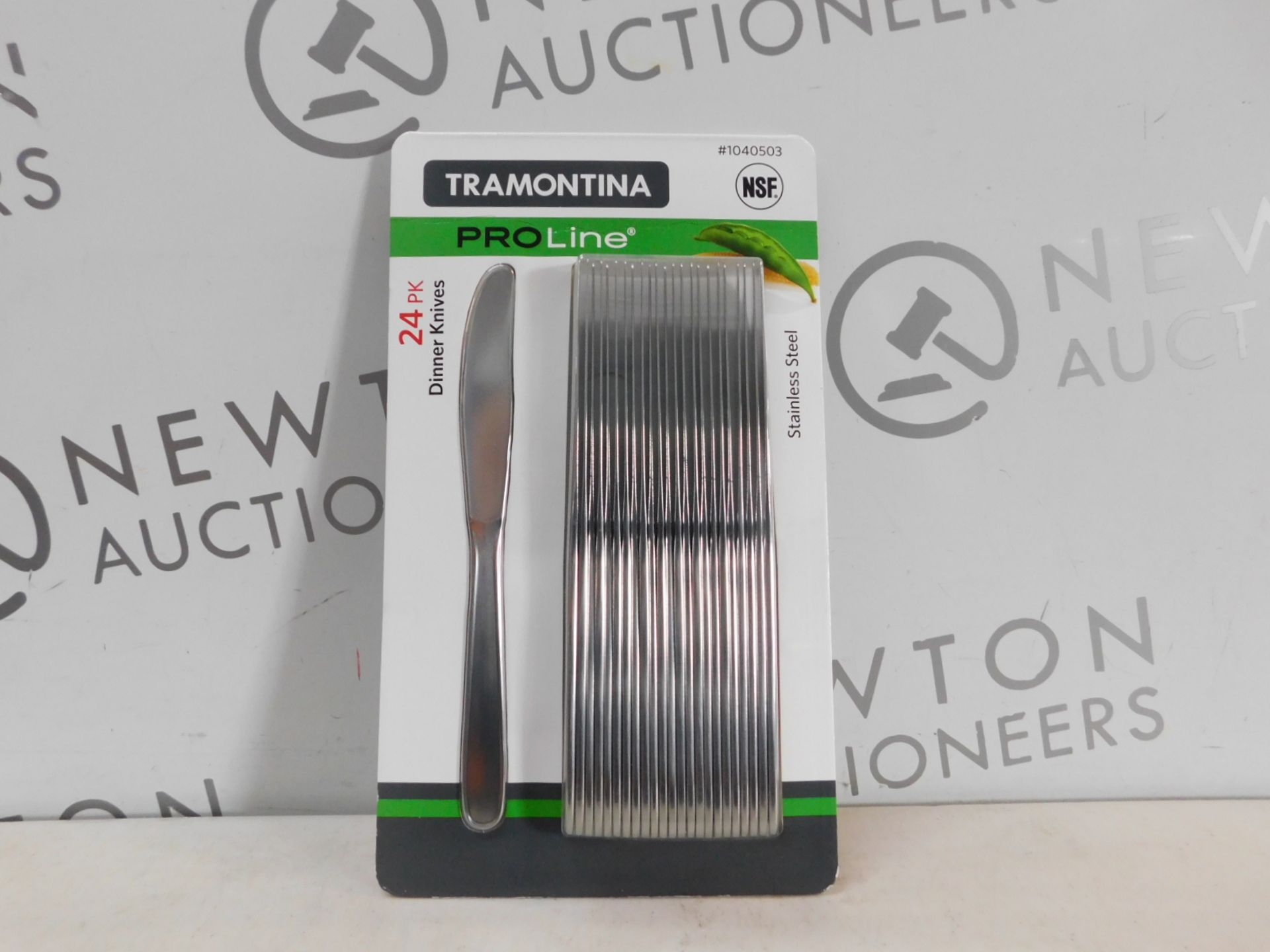 1 BRAND NEW PACK OF TRAMONTINA PROLINE 24PK STAINLESS STEEL DINNER KNIVES RRP Â£22.99 - Image 2 of 2