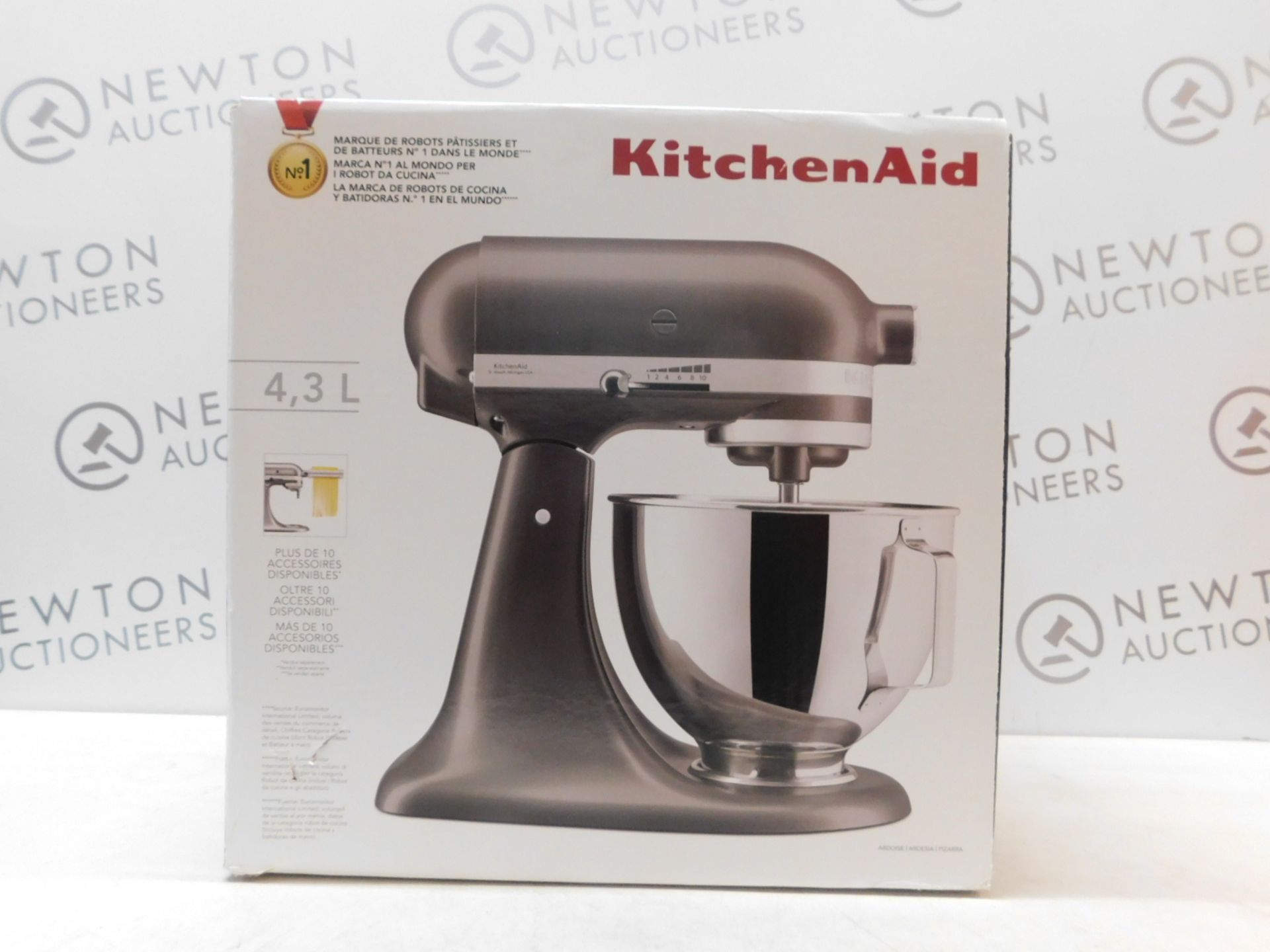 1 BOXED KITCHENAID 4.3L ELECTRIC MUTI-FUNCTION STAND MIXER WITH ACCESSORIES RRP Â£499