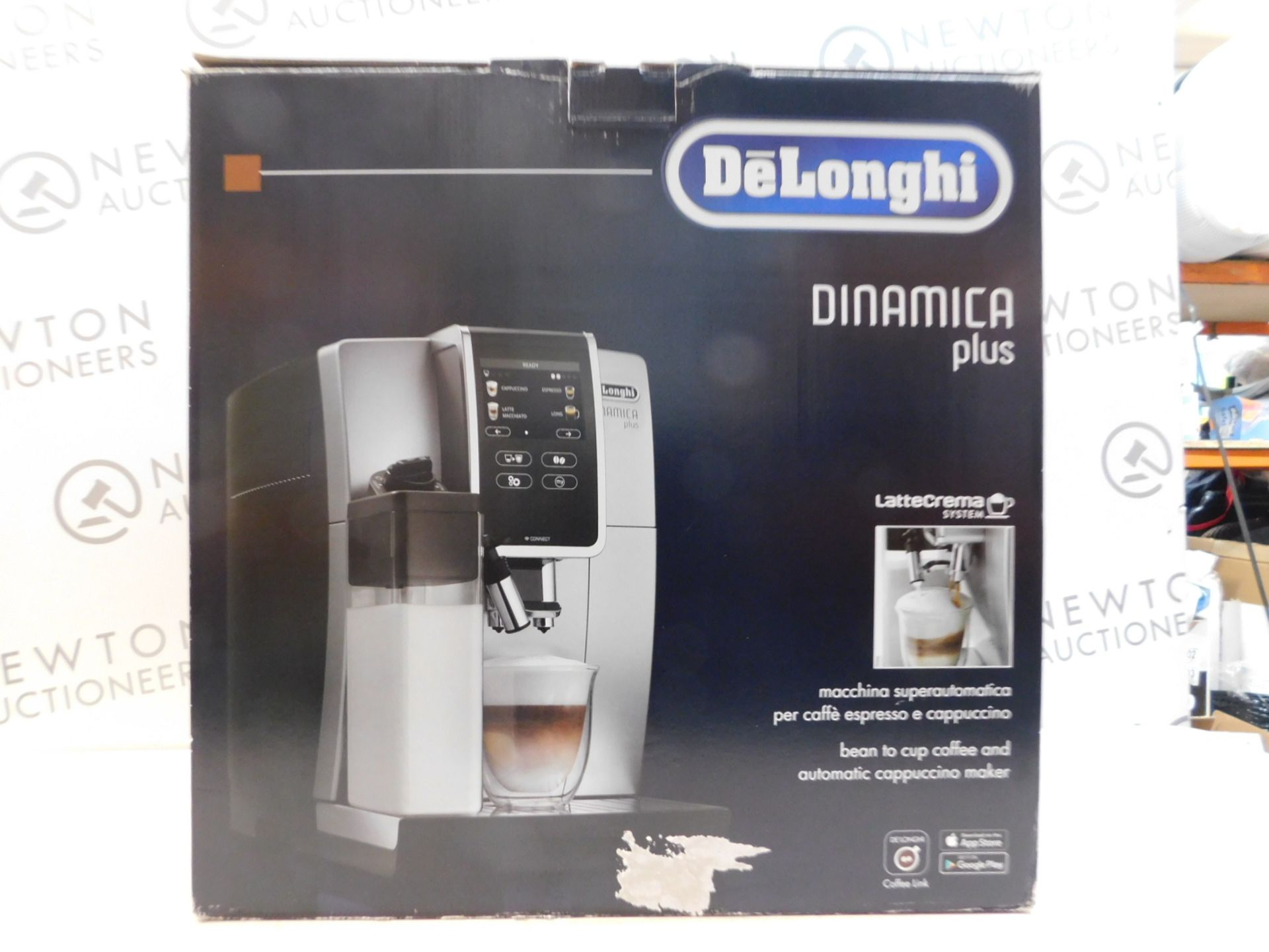 1 DELONGHI DINAMICA PLUS ECAM370.85.SB BEAN TO CUP COFFEE MACHINE RRP Â£999