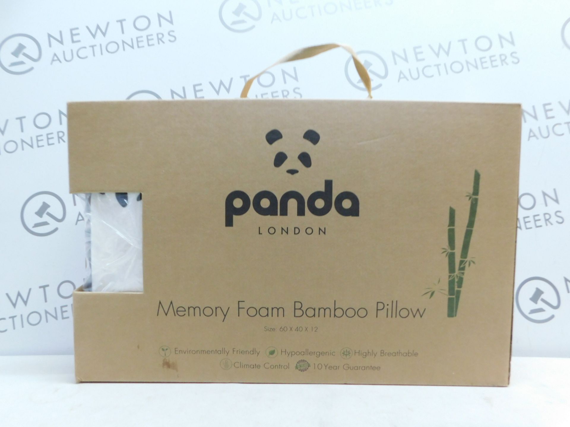 1 BOXED BAMBOO SOFT MEMORY FOAM PANDA PILLOW RRP Â£49.99