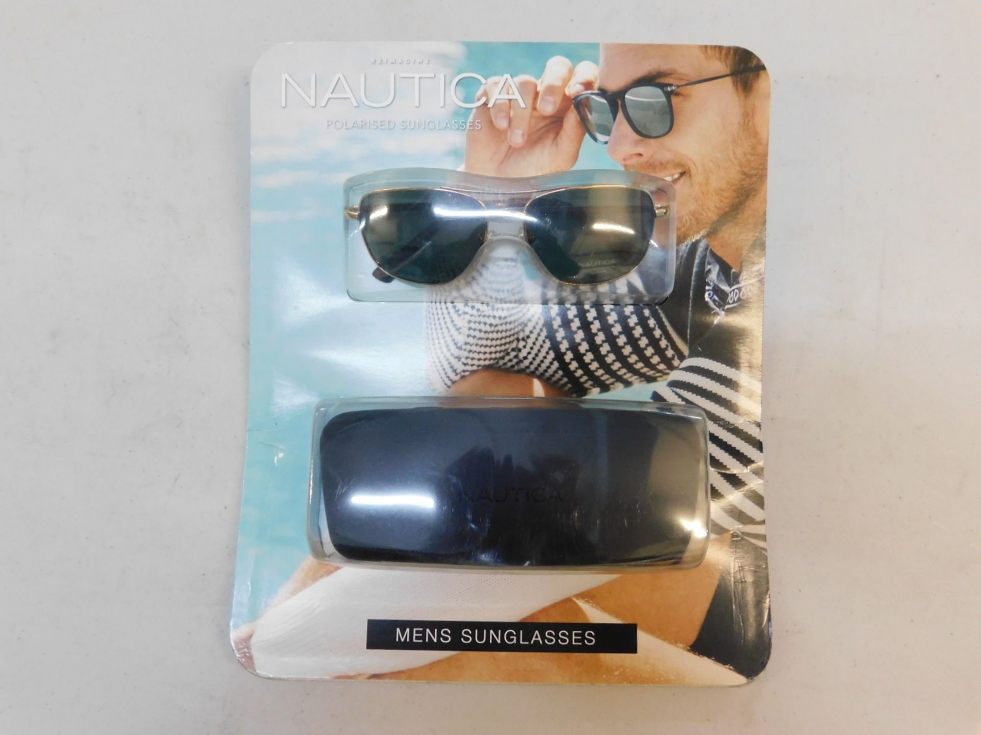 1 BRAND NEW PACK OF NAUTICA GENTS SUNGLASSES WITH CARRY CASE RRP Â£99