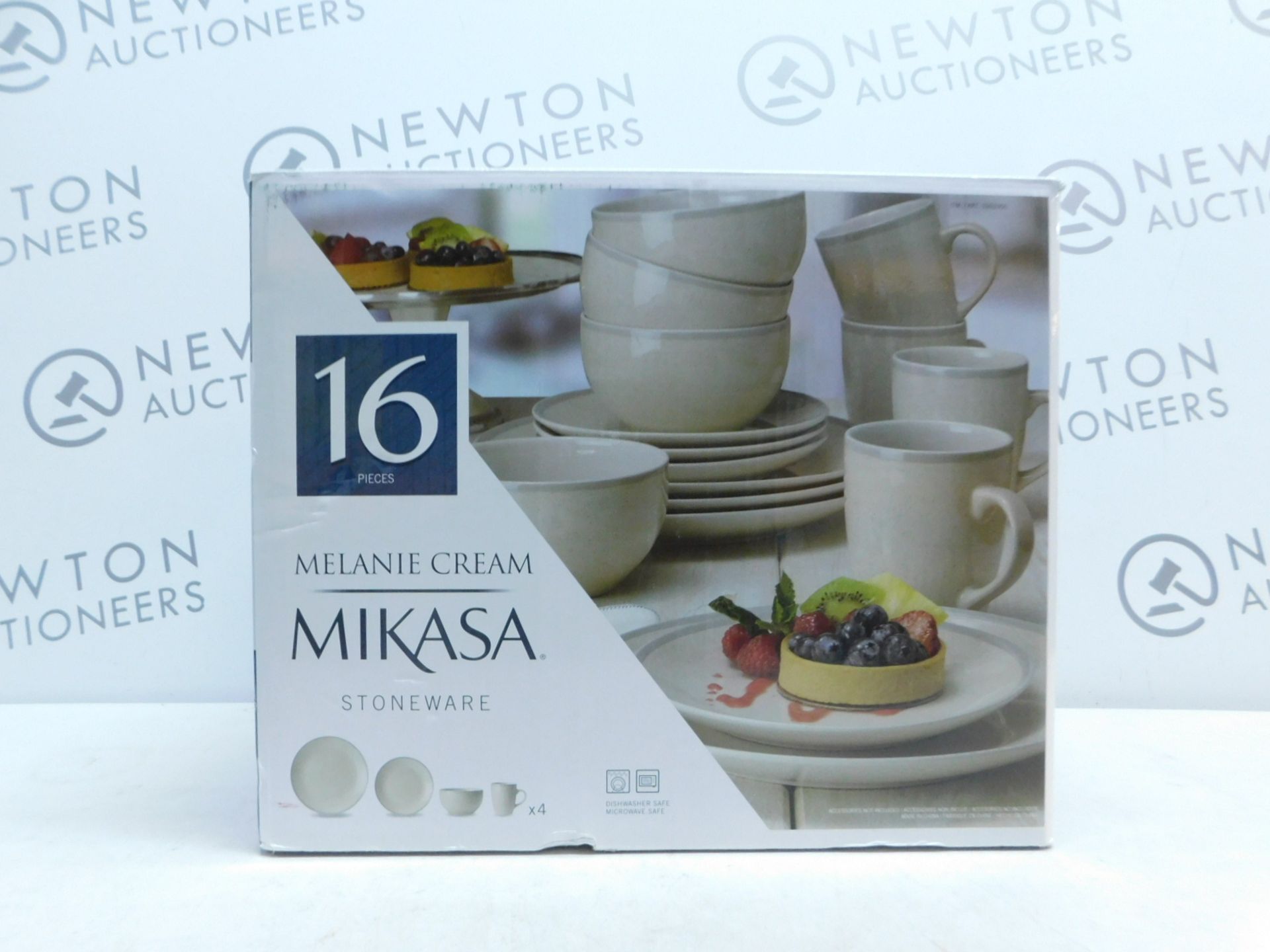 1 BOXED MIKASA MELANIE CREAM 16PC (APPROX) DINNERWARE SET RRP Â£89.99