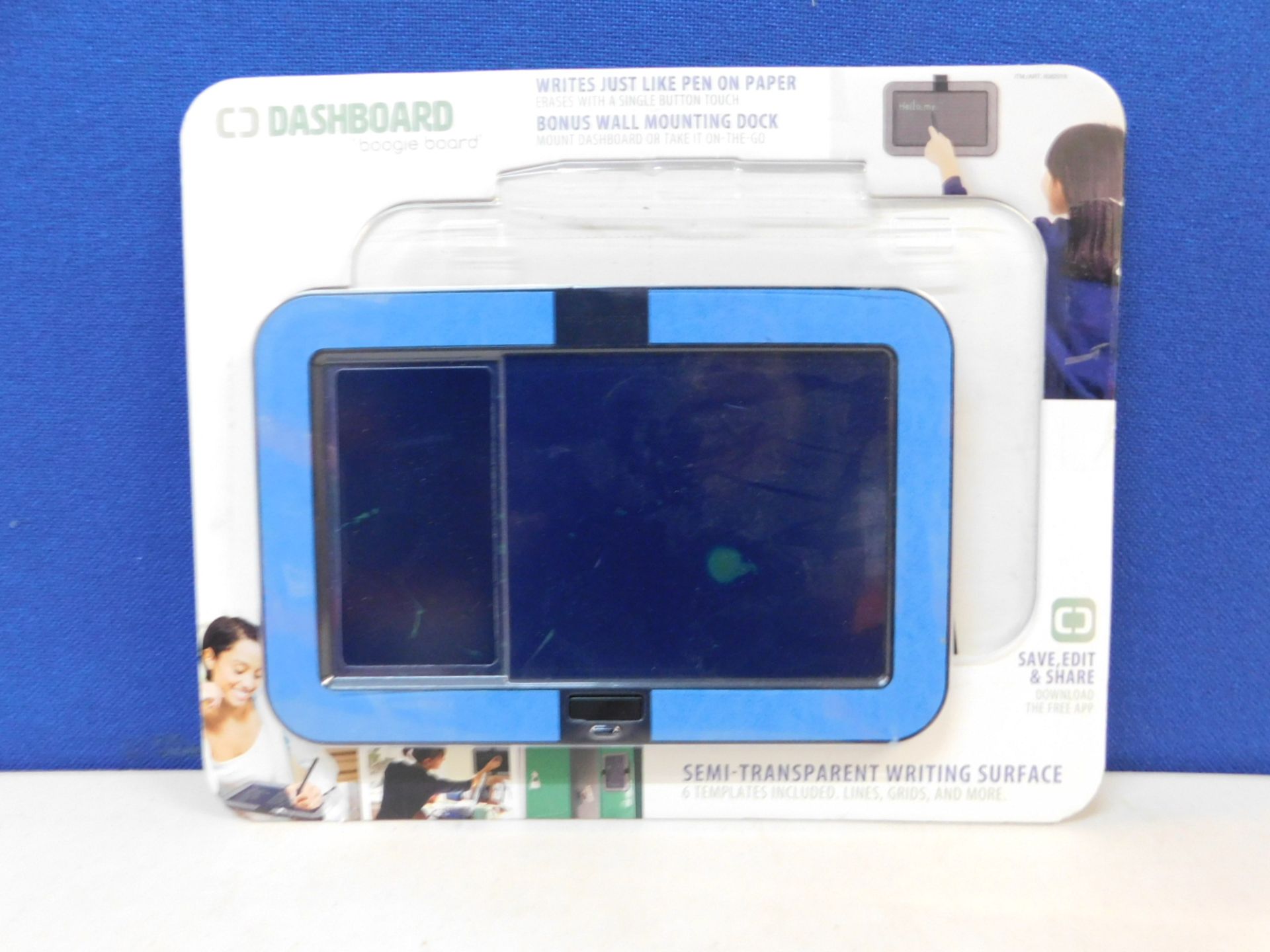 1 PACK OF DASHBOARD BOOGIE BOARD RRP £24.99