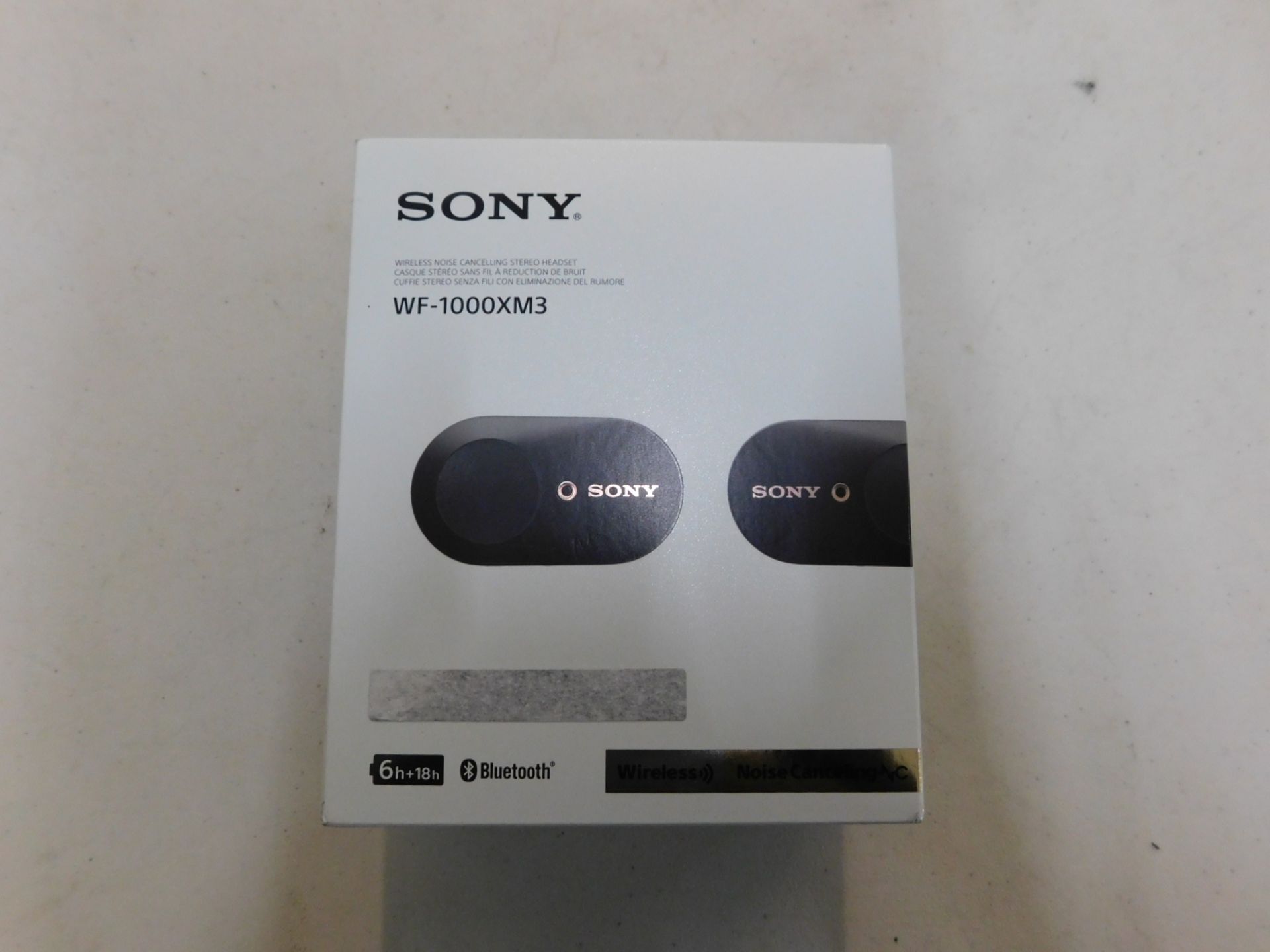 1 BOXED SONY EAR BUDS MODEL WF-1000XM3 RRP Â£229.99