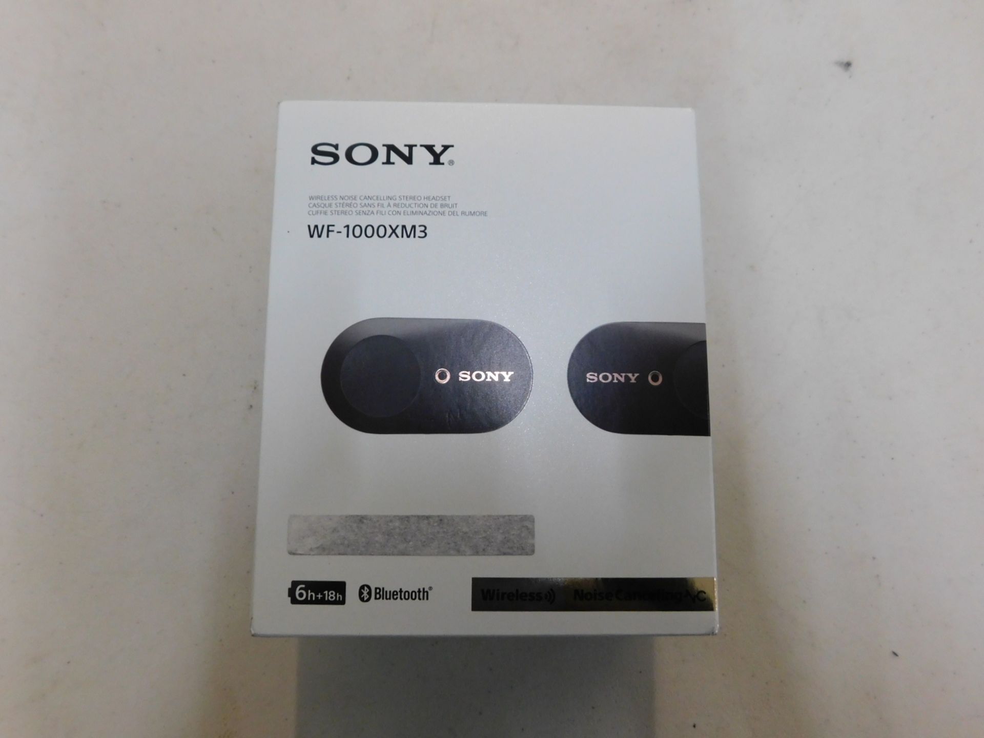 1 BOXED SONY EAR BUDS MODEL WF-1000XM3 RRP Â£229.99