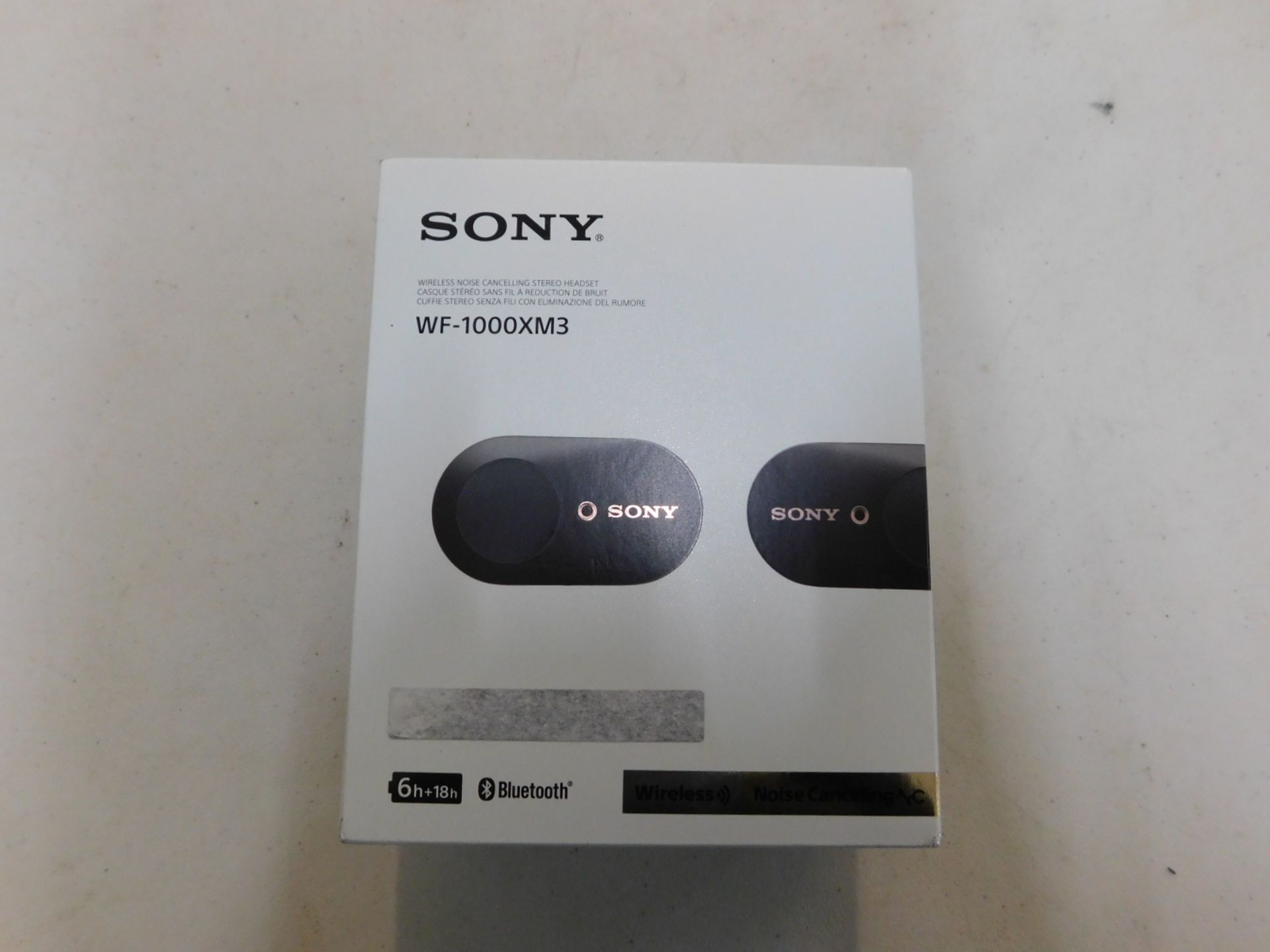 1 BOXED SONY EAR BUDS MODEL WF-1000XM3 RRP Â£229.99