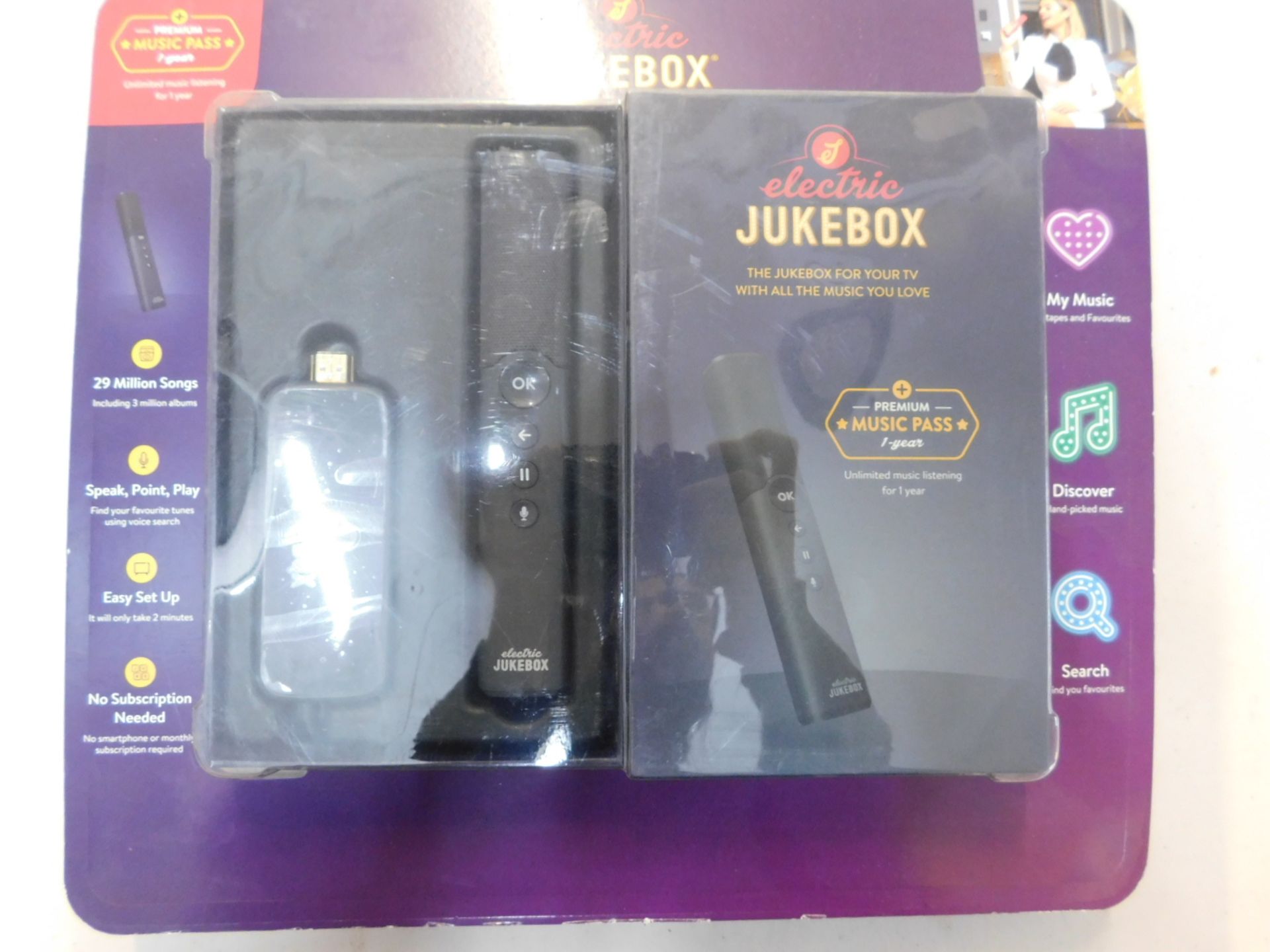 1 PACK OF ELECTRIC JUKEBOX STICK WITH REMOTE CONTROL RRP Â£199