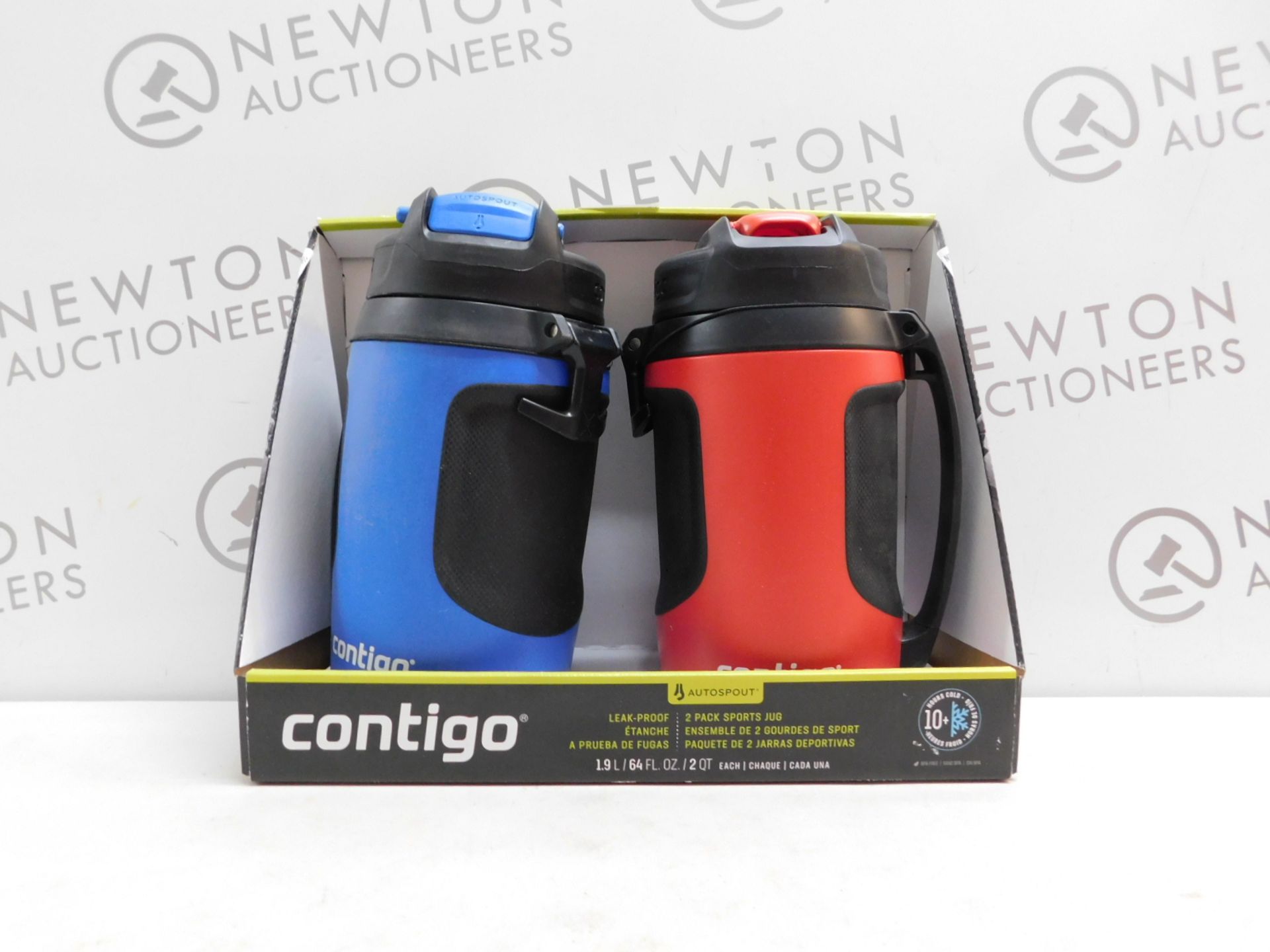 1 BOXED 2PK CONTIGO AVEX POWERADE JUMBO DRINKS BOTTLES RRP Â£39.99