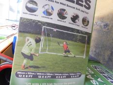 1 BOXED SET OF SAMBA GOAL POSTS 4 SIZES RRP Â£199.99